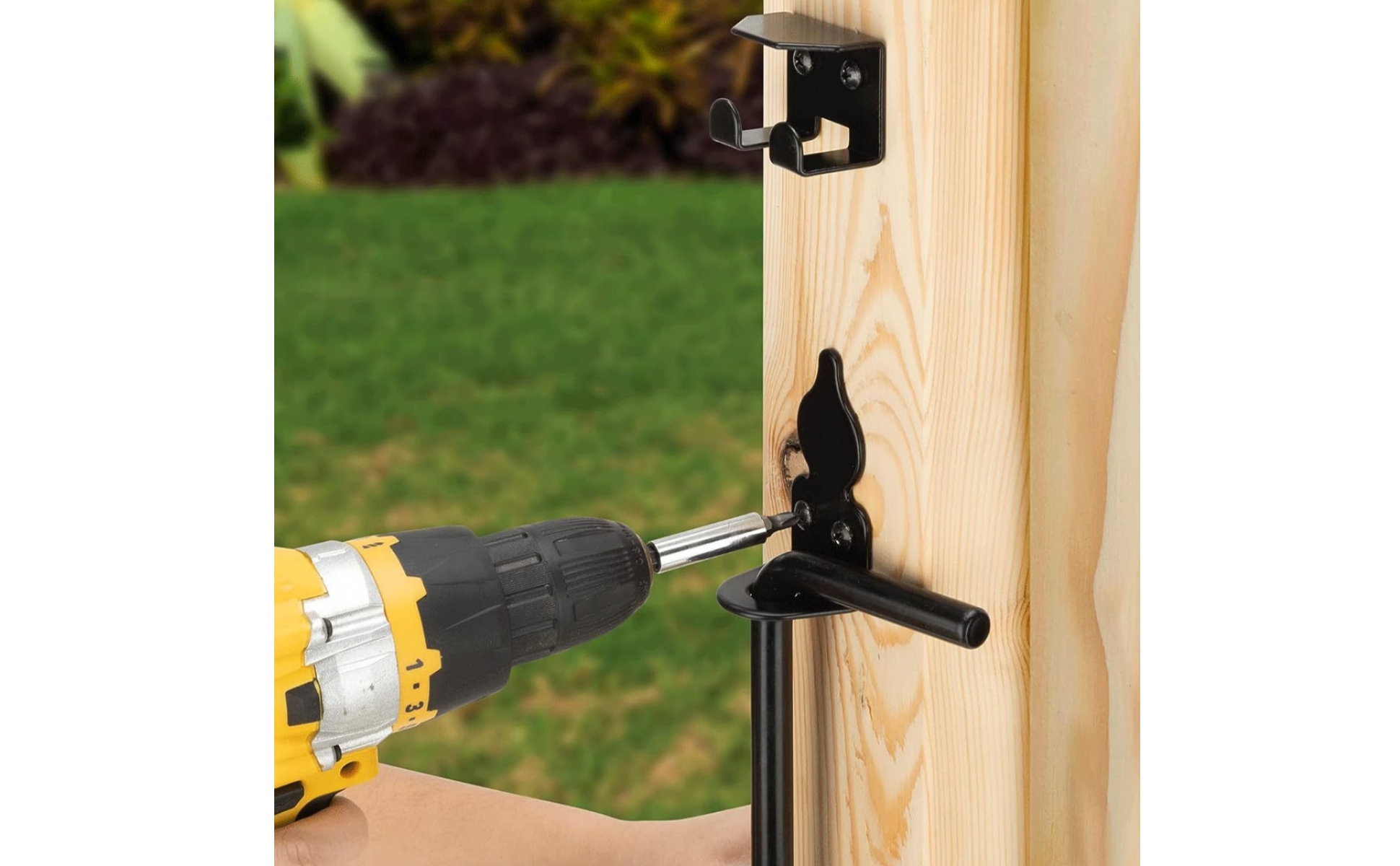 Cane Bolt Gate Drop Rod Coated Gate Cane Bolt Steel