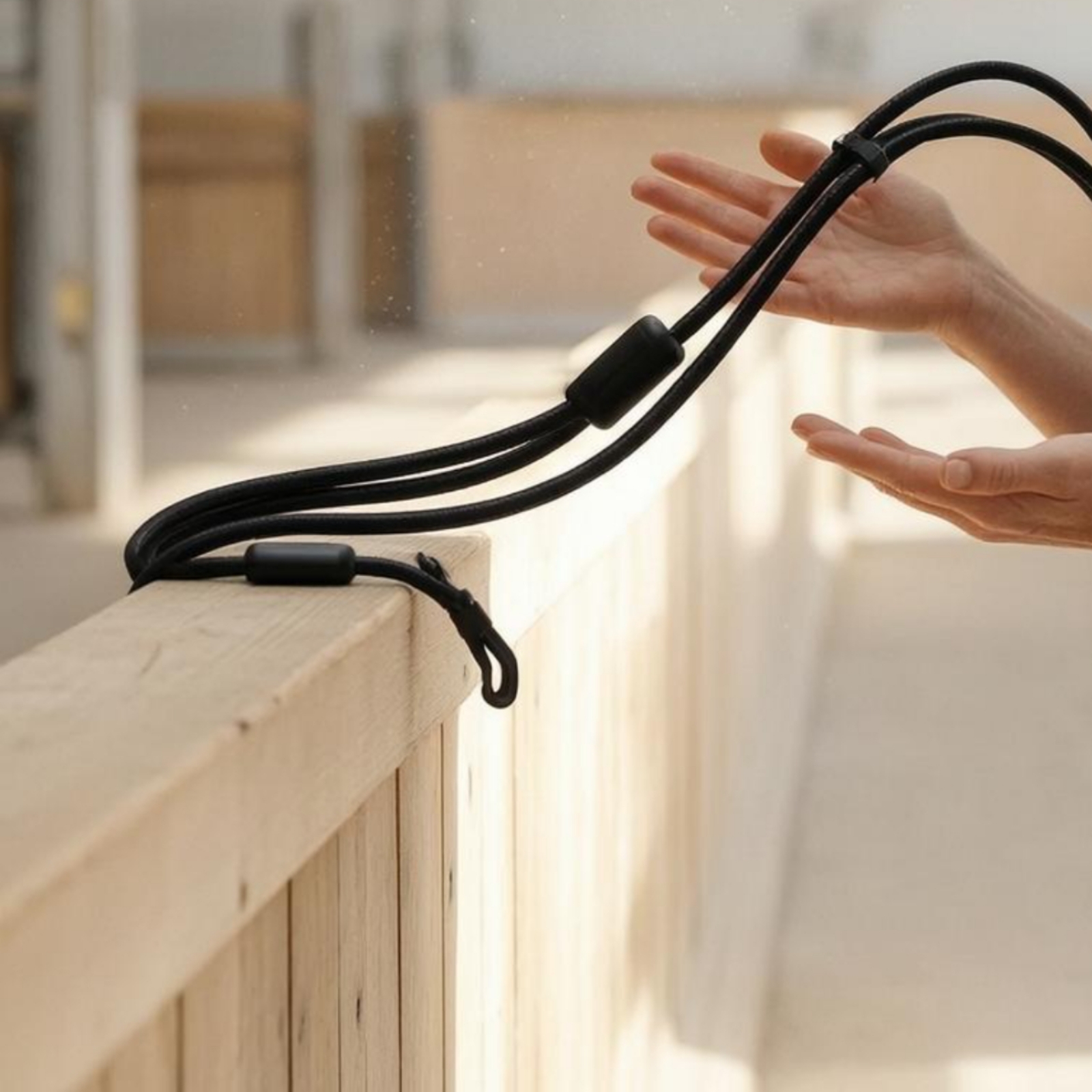 Elastisches Führstrick bequeme Passform Pferdeleine Seil ergonomisch - Produktbild 7