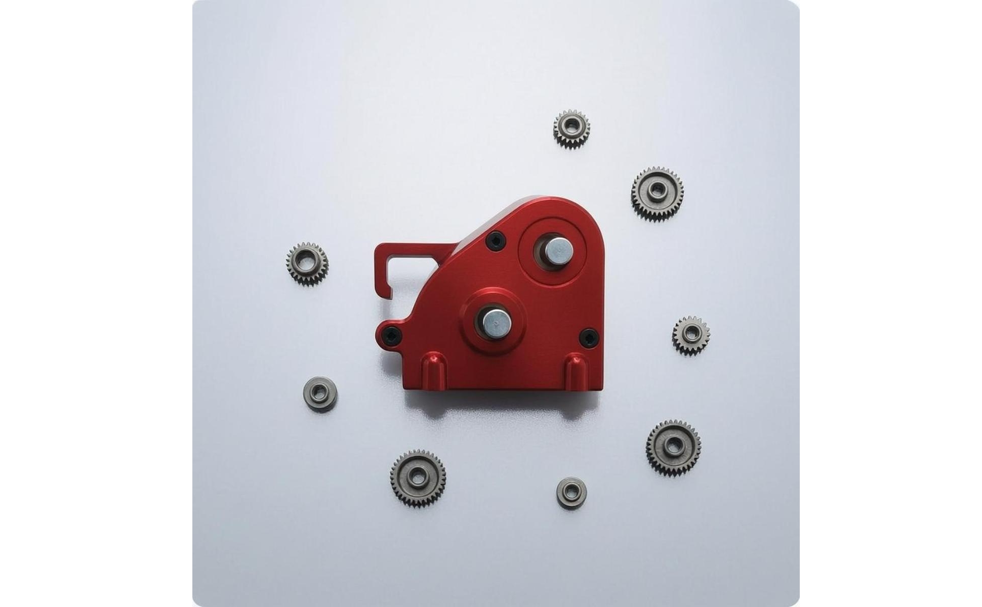 Metal Central Gearbox Compact Central Gearbox Housing Mounting Holes