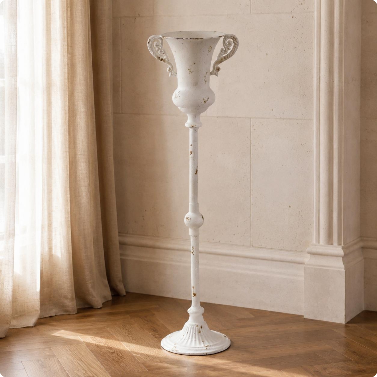 Pedestal Flowerpot Stand Decorative Iron Flowerpot Stand Indoor Outdoor