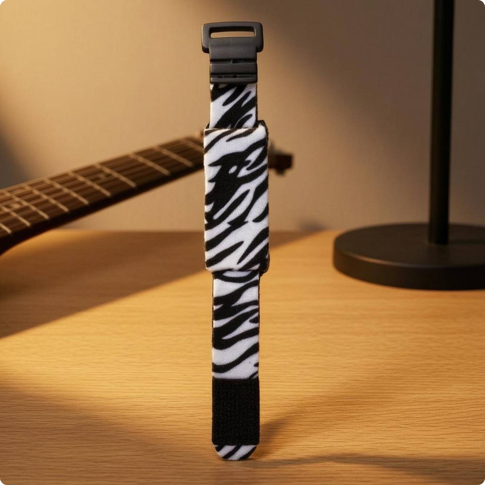 Gitarrensaitendämpfer geräuschdämpfend Basssaitendämpfer Klettverschluss