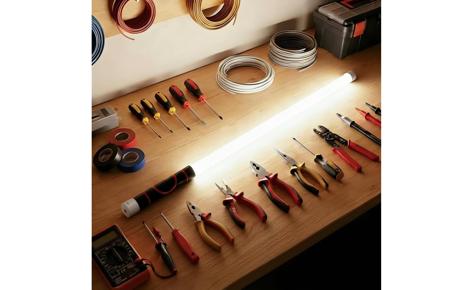 Biegsame LED-Lampe Flexibel Silikon-Handleuchte Wiederaufladbar