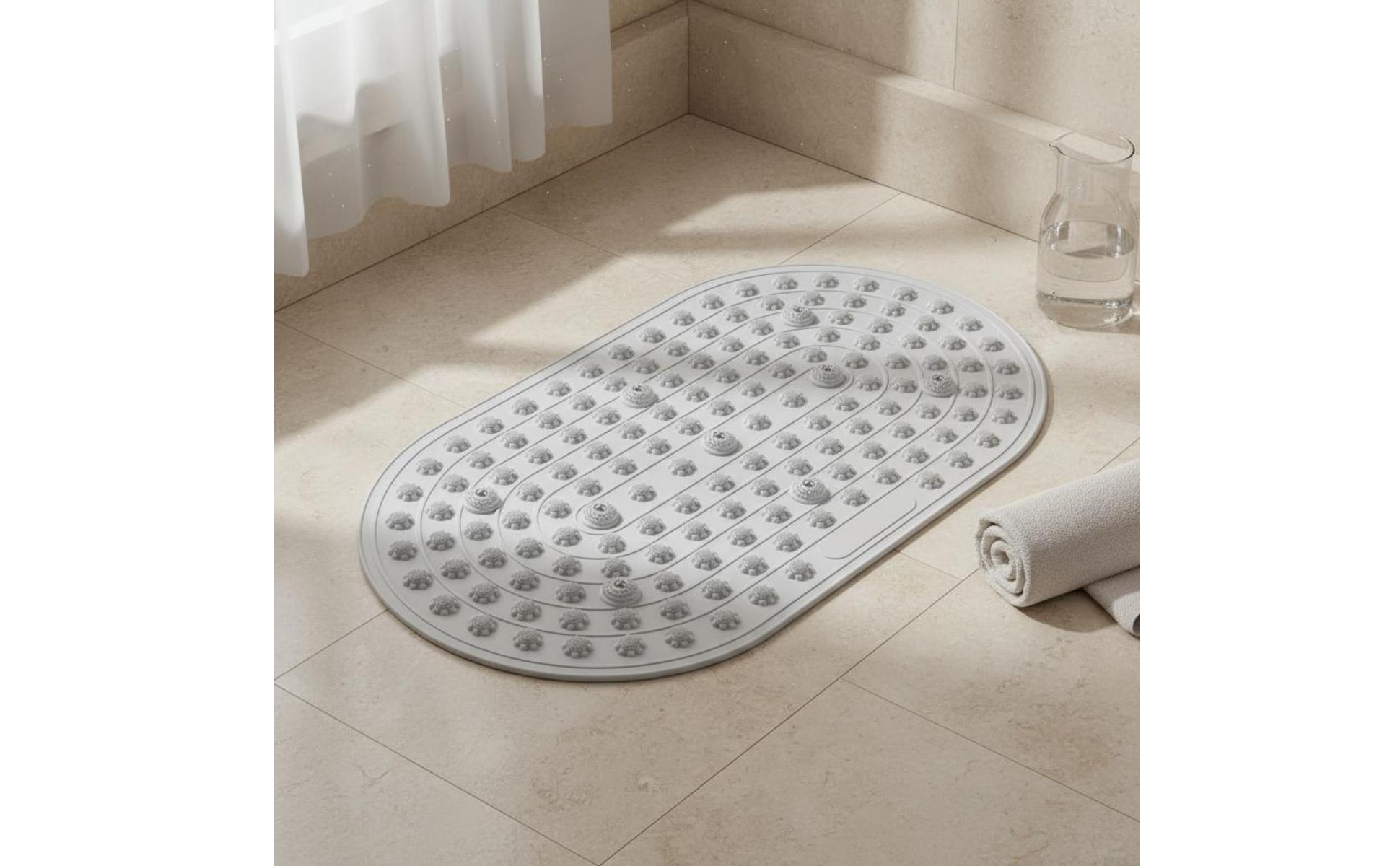 Silicone Foot Massage Mat Thick Rim Foot Massage Mat Rounded Edges