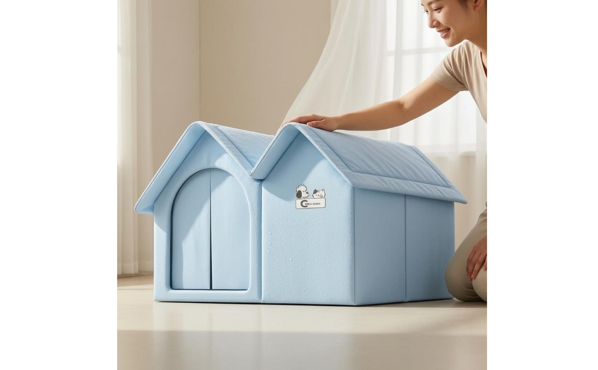 Kühlendes Haustierhaus kühlend isoliertes Tierhaus 10-stunden-Kühlung für Katzen