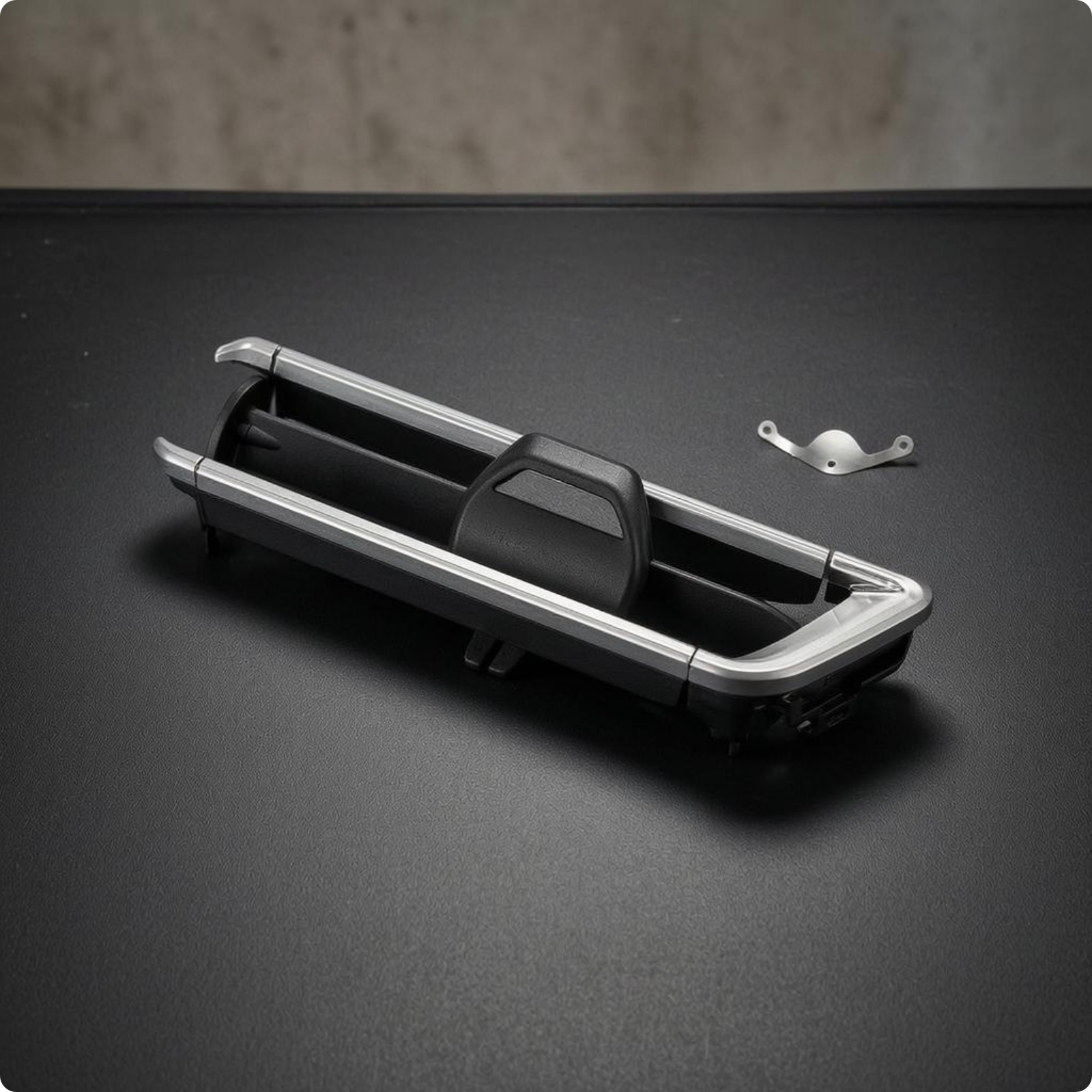 Interior Vent Assembly Mounting Bracket Vehicle Component Black Plastic