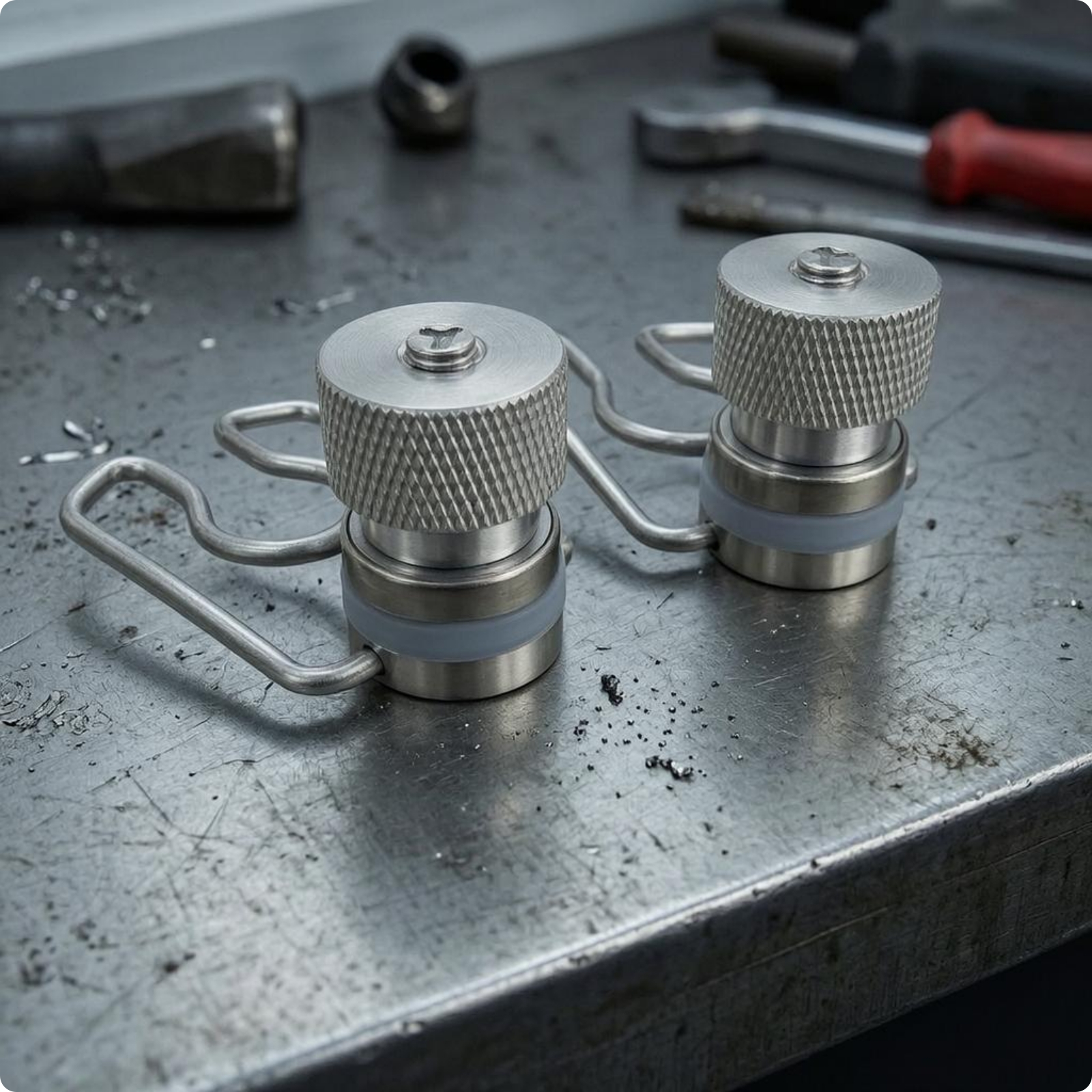 Helmet Attachment Fitting Wire Wire Fastener Metalwork Helmet Buckle Screw Top