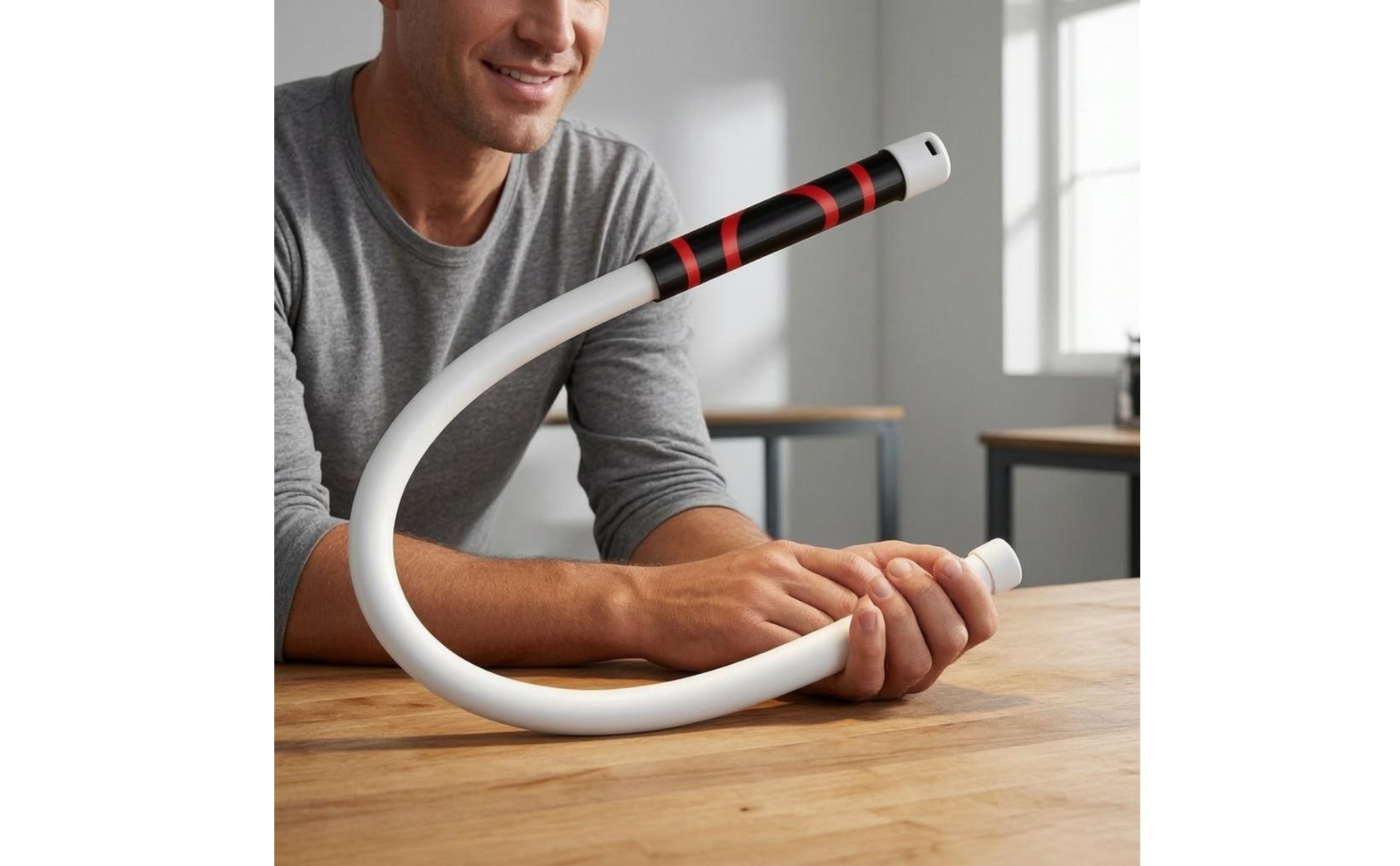 Biegsame LED-Lampe Flexibel Silikon-Handleuchte Wiederaufladbar