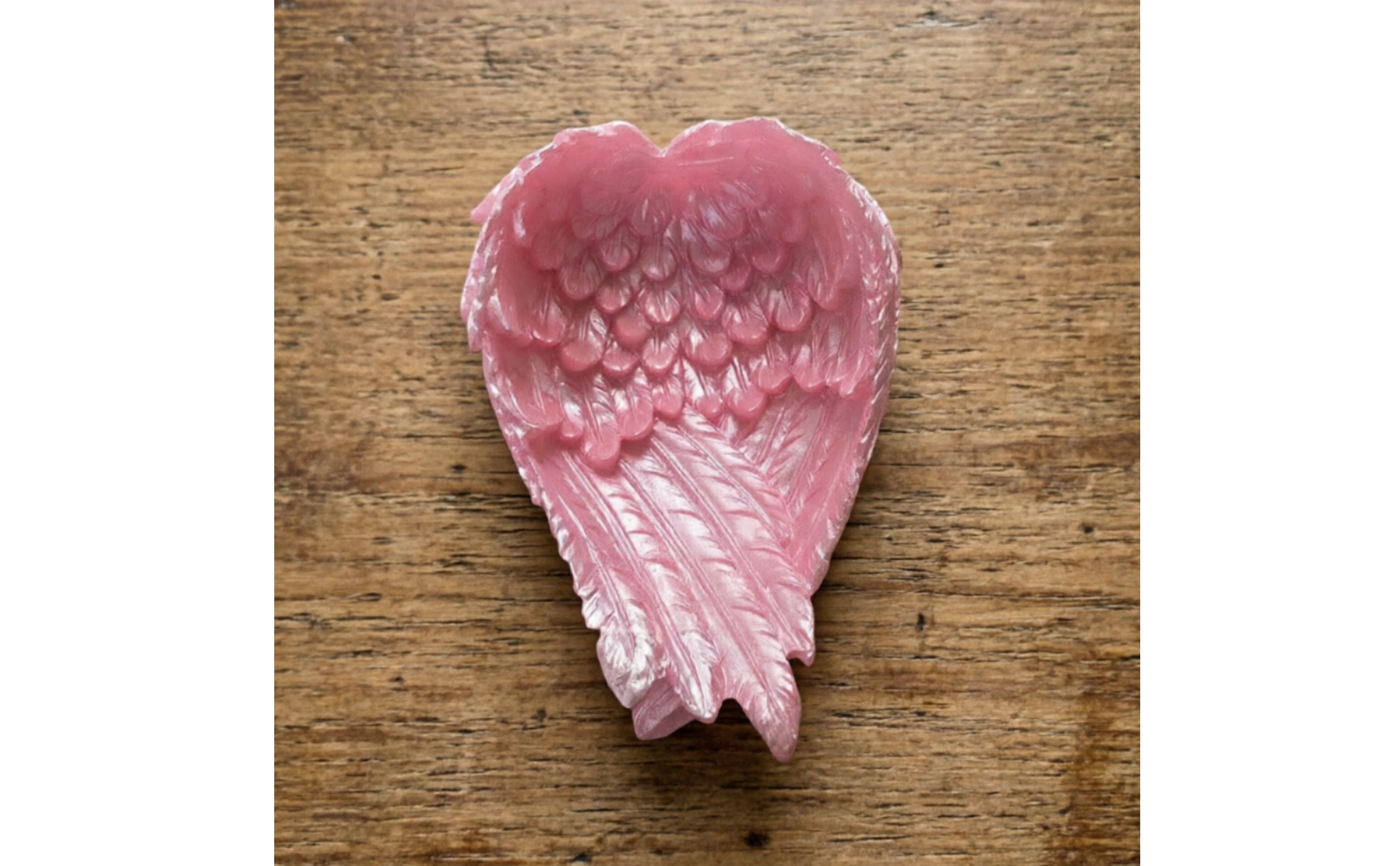 Engelsflügel-Halter einteilig Kristallkugelhalter molded