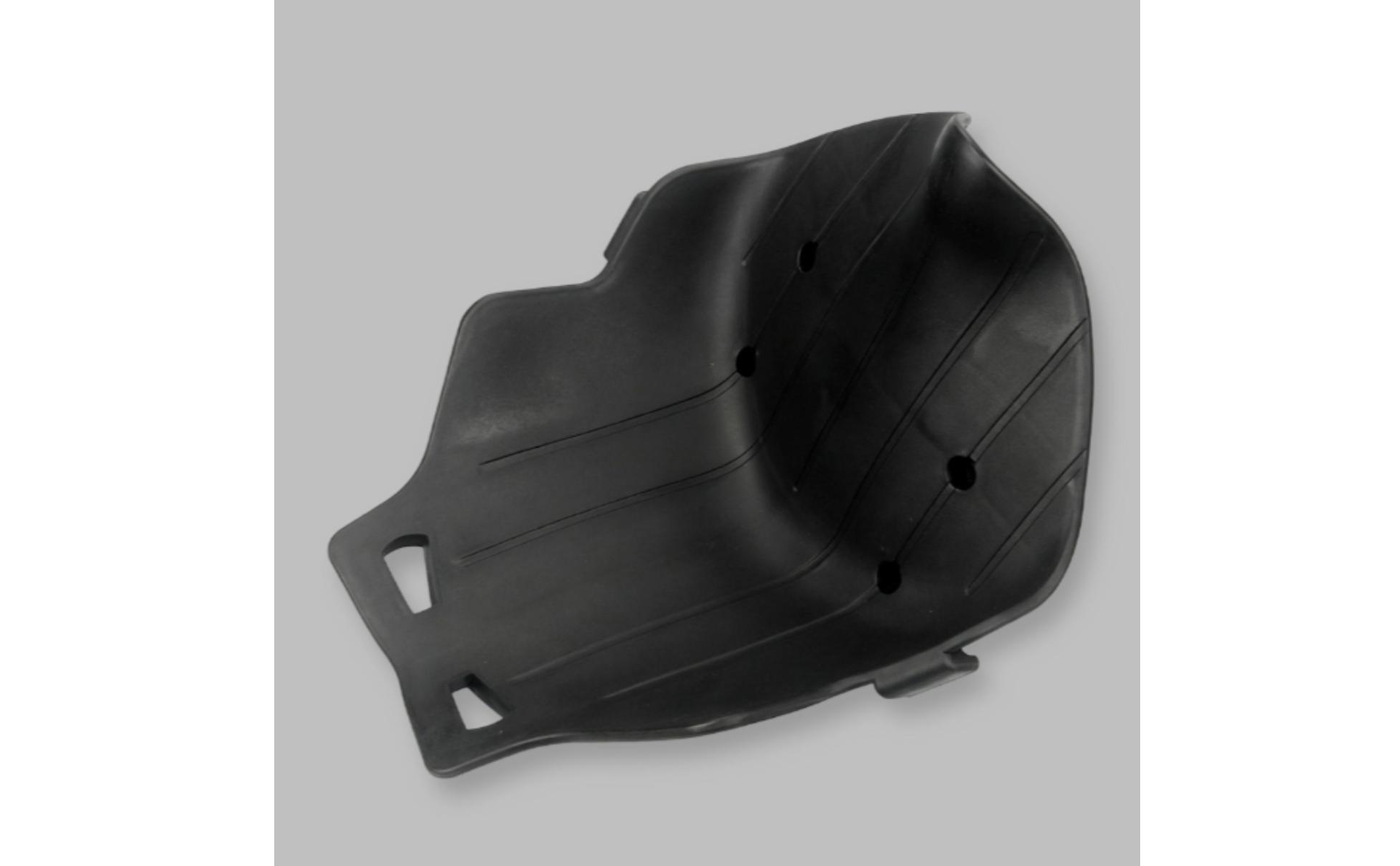 Child's Seat Shell High Back Plastic Contoured Seat Shell Handle Cutouts