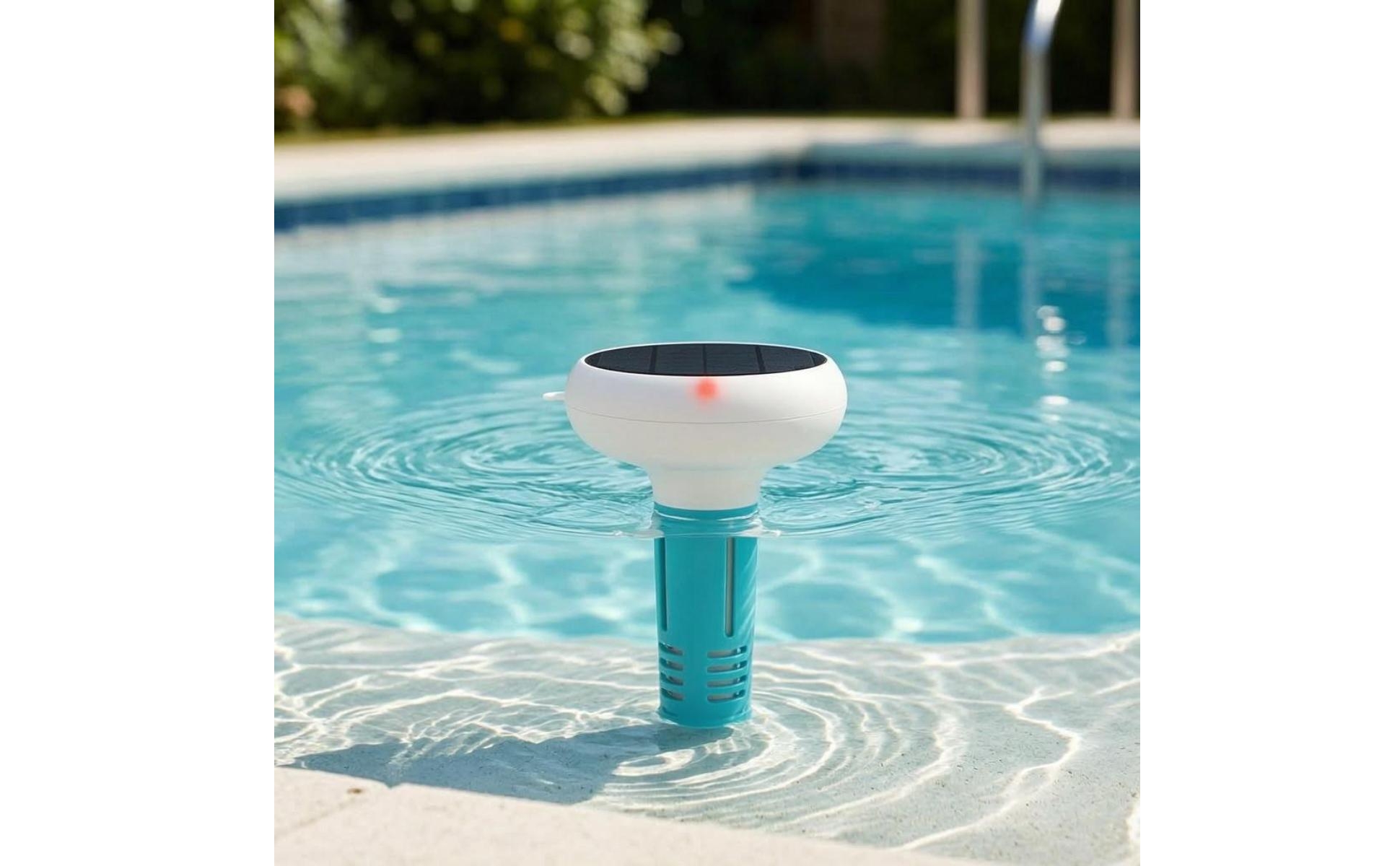 Smart Water Quality Tester 7-in-1 Solar Pool Tester Compact