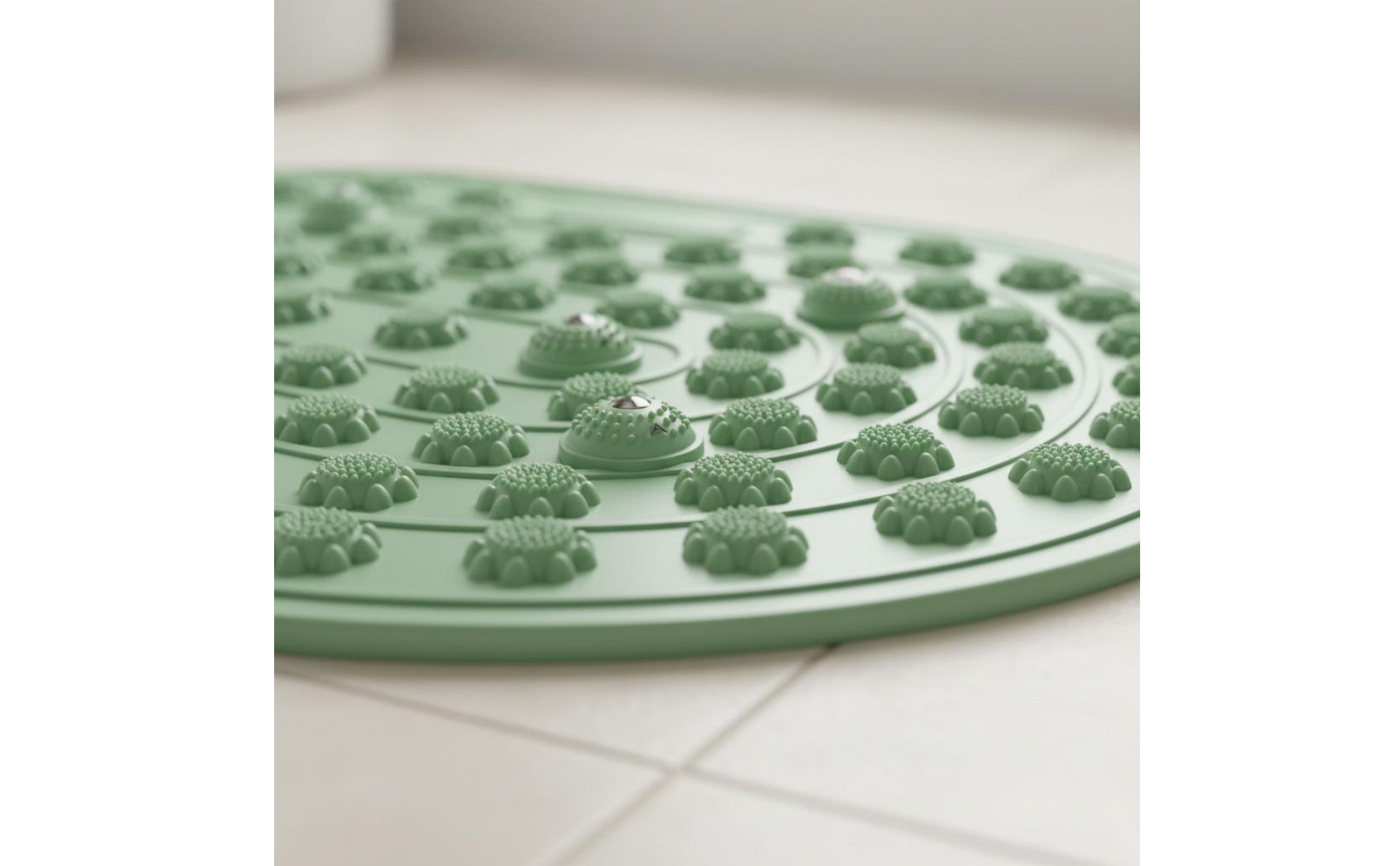 Silicone Foot Massage Mat Thick Rim Foot Massage Mat Rounded Edges