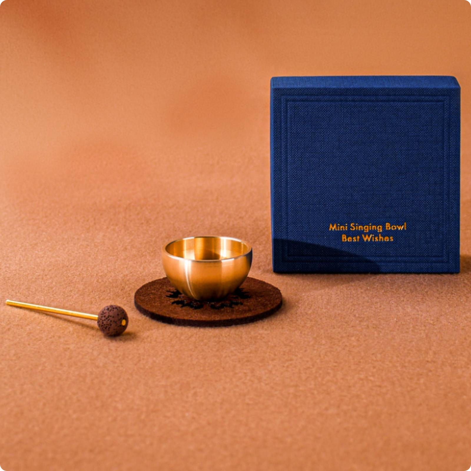 Mini Singing Bowl Compact Music Accessory Shallow for Relaxation