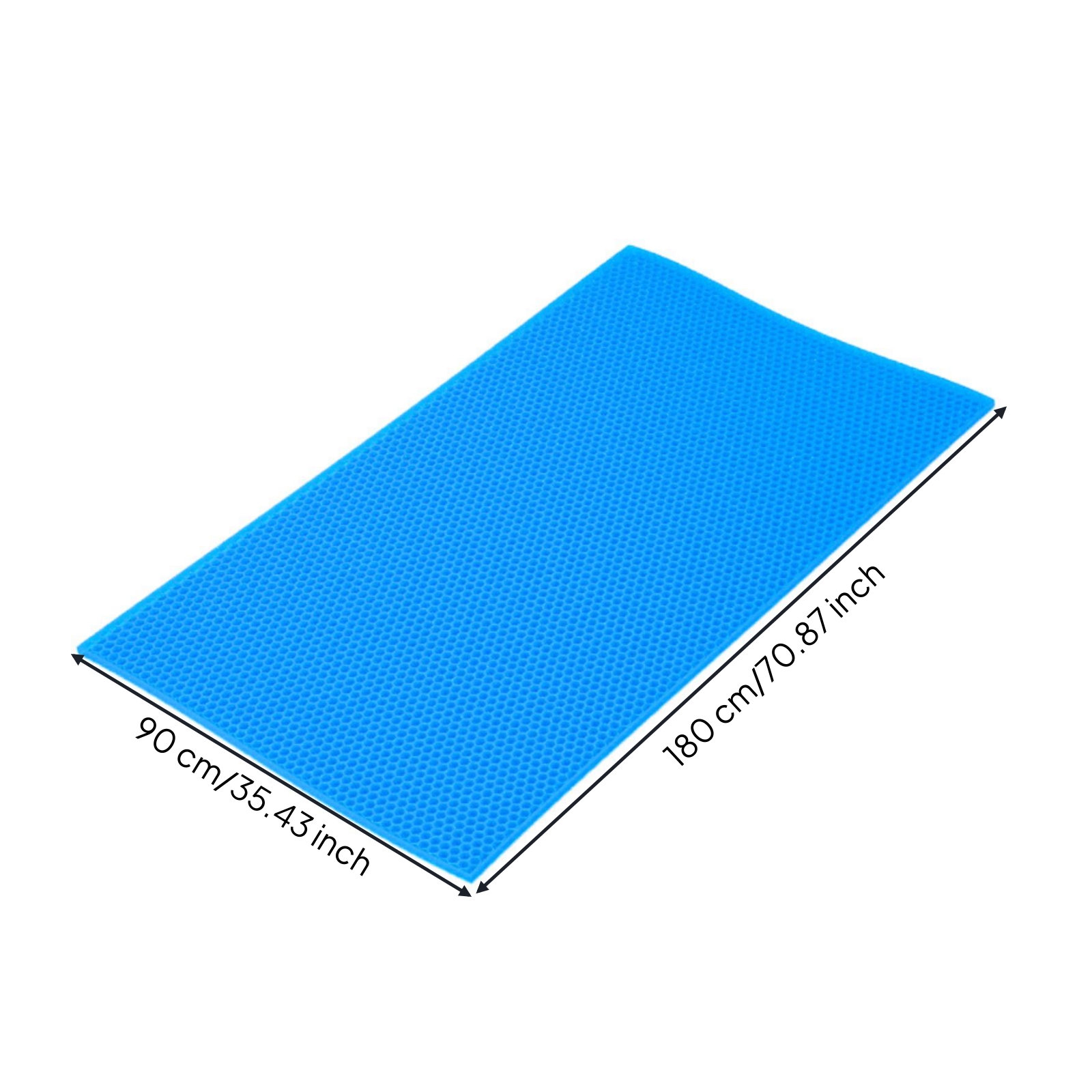 Foldable Gel Mattress Breathable Perforated Gel Mattress