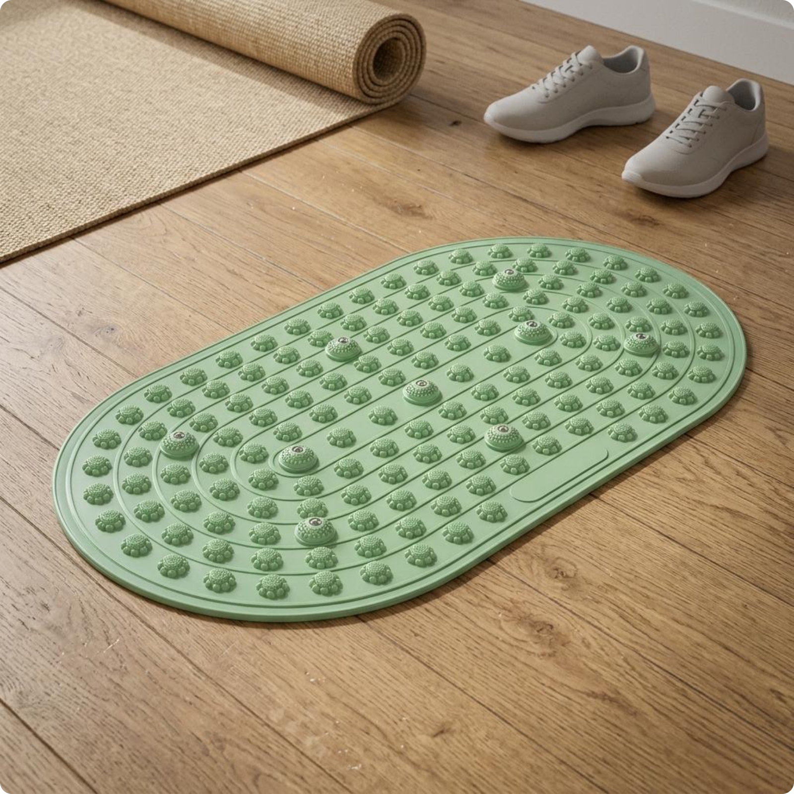 Silicone Foot Massage Mat Soft Foot Massage Mat Flexible for Stretching