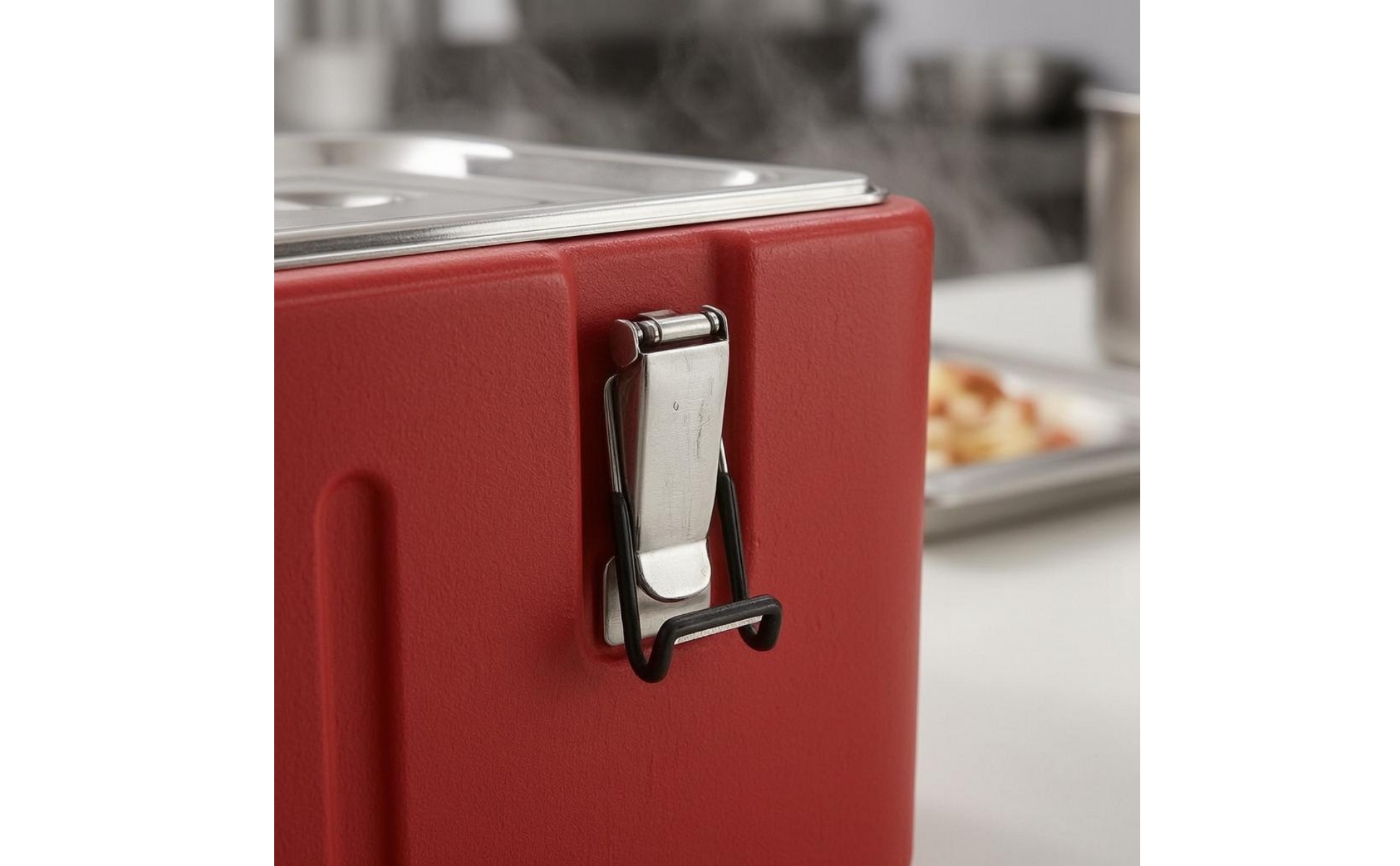 Insulated Food Pan Carrier Metal Food Warmer Box Stainless Steel