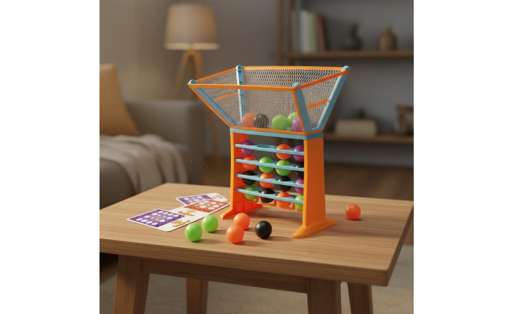 Rebound Ball Strategy Game Parent Child Play Ball Toss Game Fast-Paced for Party