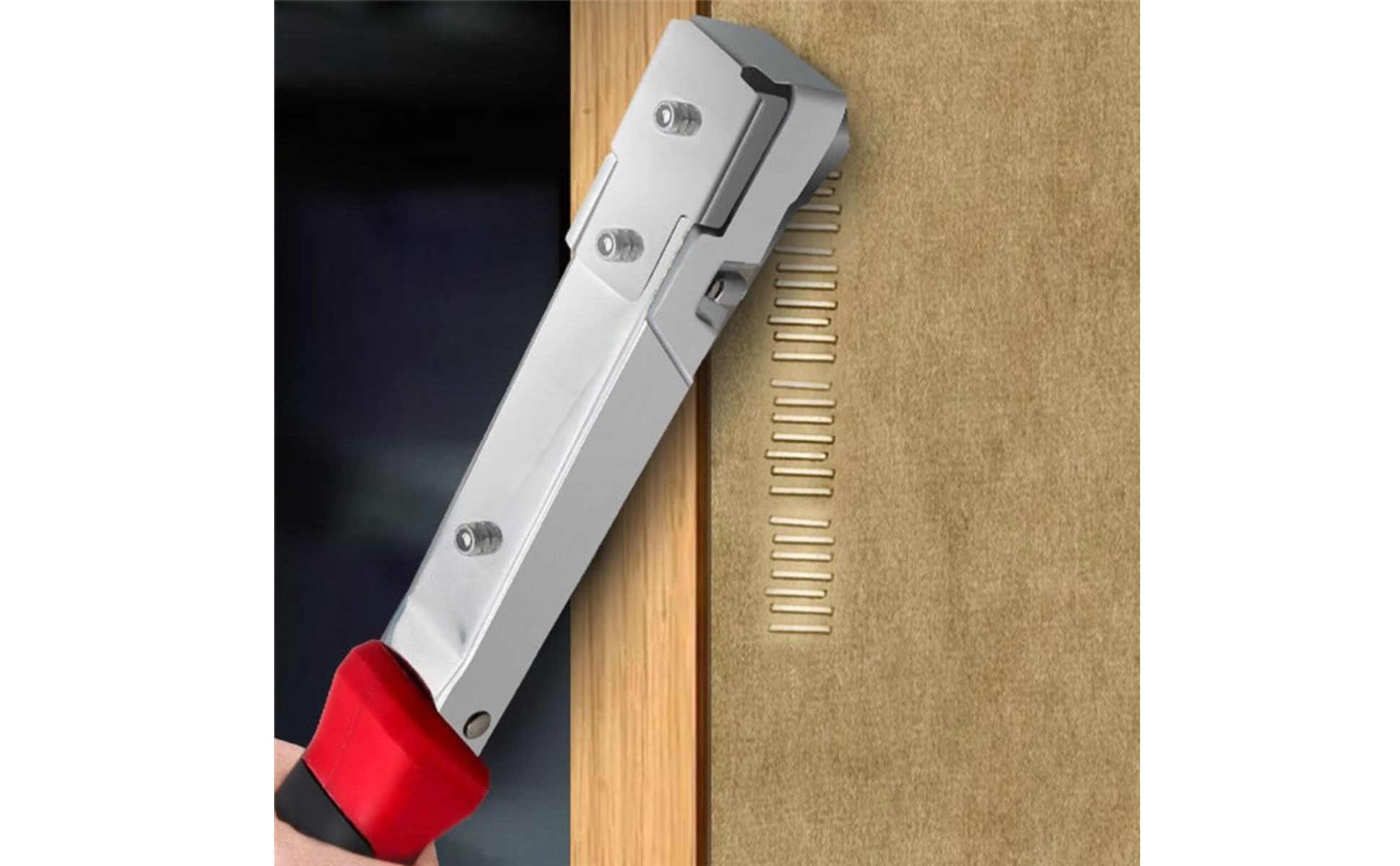 Manual Hammer Stapler Alloy Steel Hammer Tacker Stapler TRP Handle