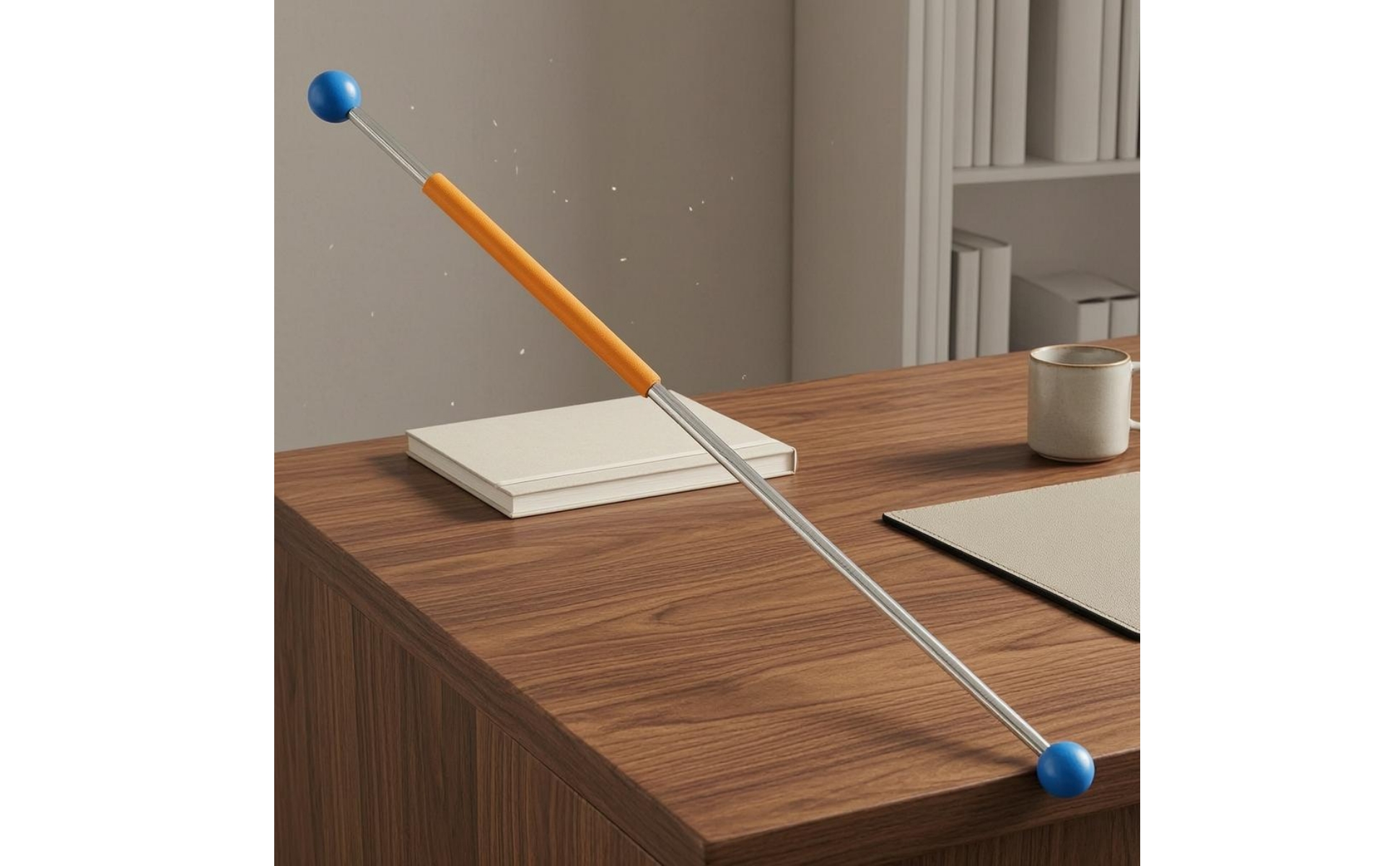 Golf Swing Training Stick Orange Grip Golf Practice Stick Club-Like