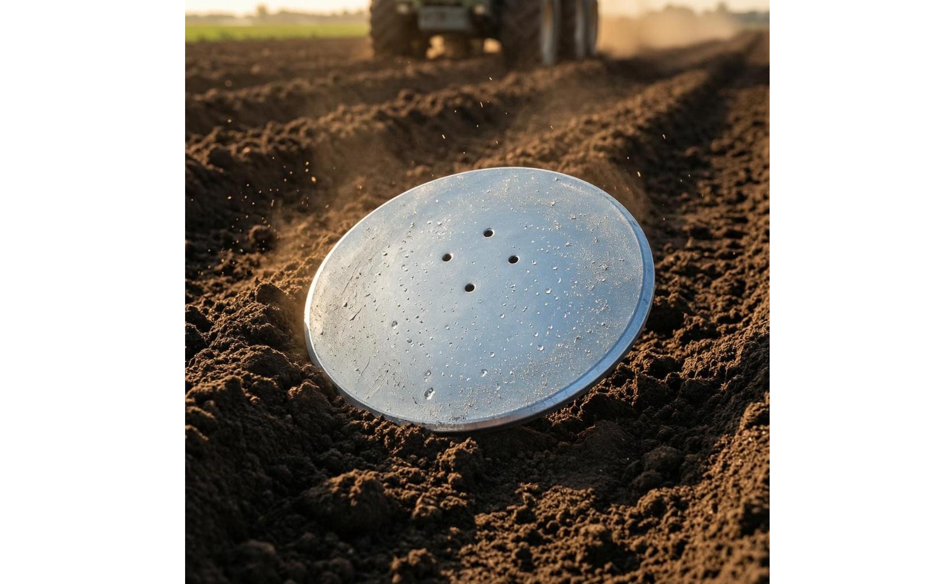 Mulching Machine Furrow Opener Dust-Proof Seeder Covering Disc Heavy-Duty
