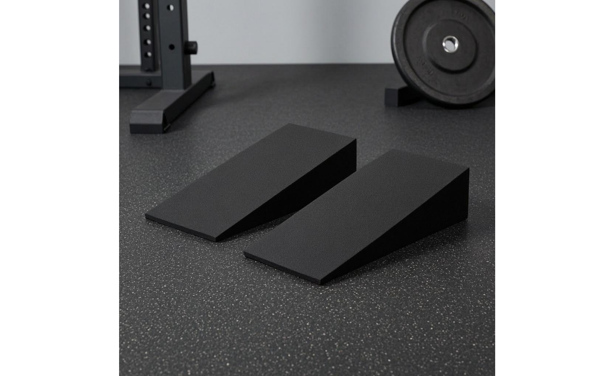 2 Pieces Calf Stretch Board EVA Fitness Wedge Board Sloped Design