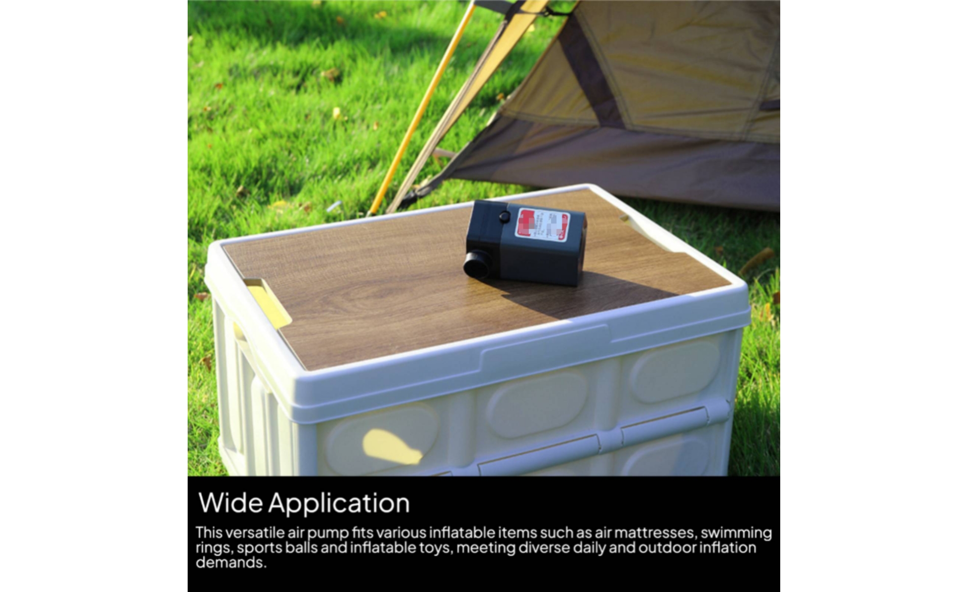 Portable Inflator 1000 mAh USB Rechargeable Electric Air Pump Lithium Battery