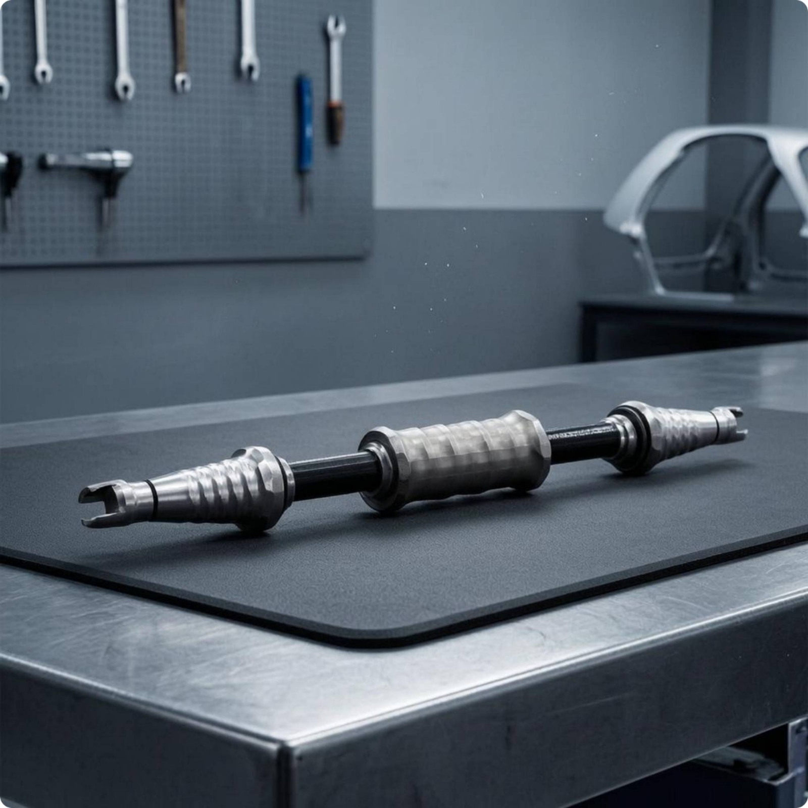 doppelseitiger Ausbeulhammer geschlitzte Enden Dellenziehhammer 1,62 kg - Produktbild 2