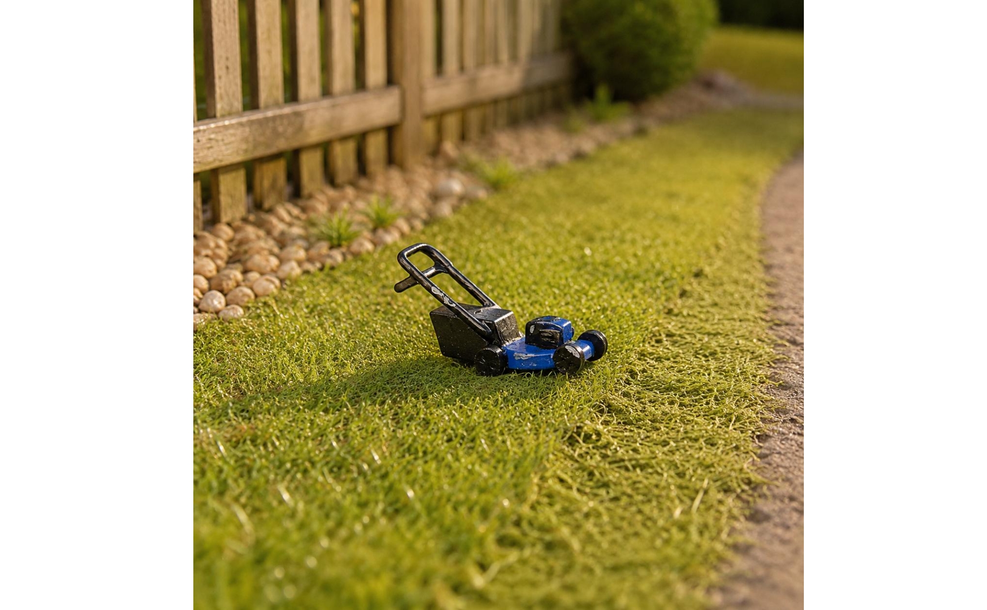 1/64 Lawn Mower Realistic Scale Lawn Mower Scene Setting Accessory