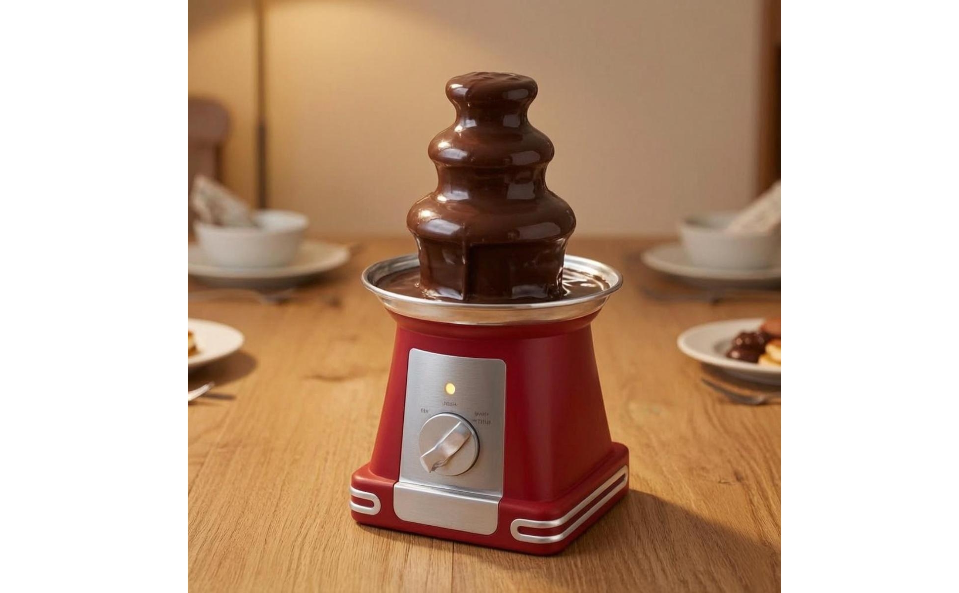 Countertop Chocolate Movement Display Glow Three-Tier-Tier Chocolate Movement