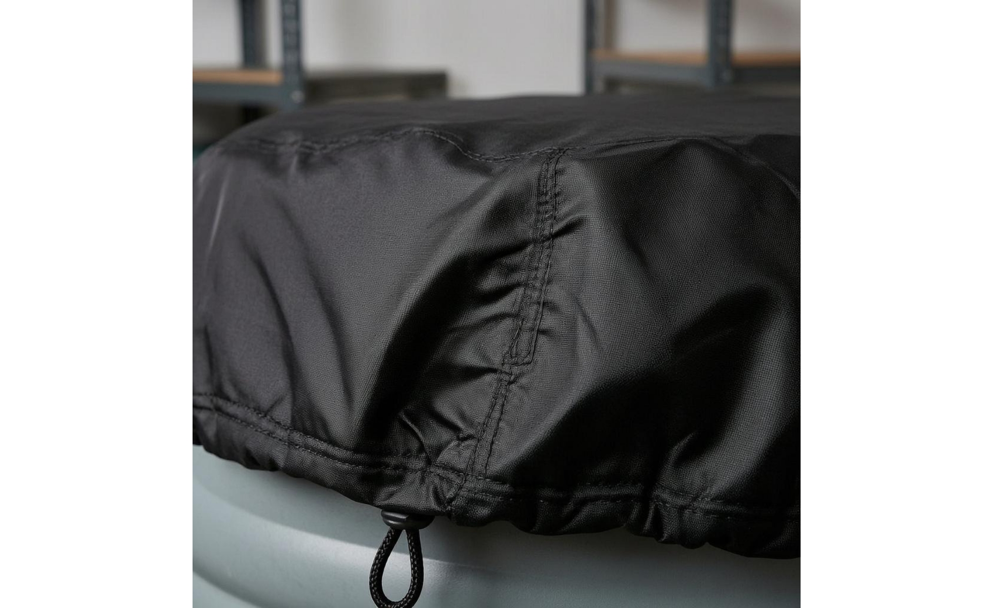 55-Gallon Drum Cover Drawstring Closure 55 Gallon Drum Cover Elastic Hem