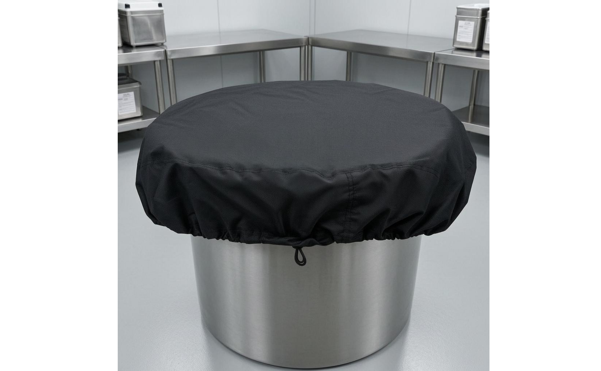 55-Gallon Drum Cover Drawstring Closure 55 Gallon Drum Cover Elastic Hem