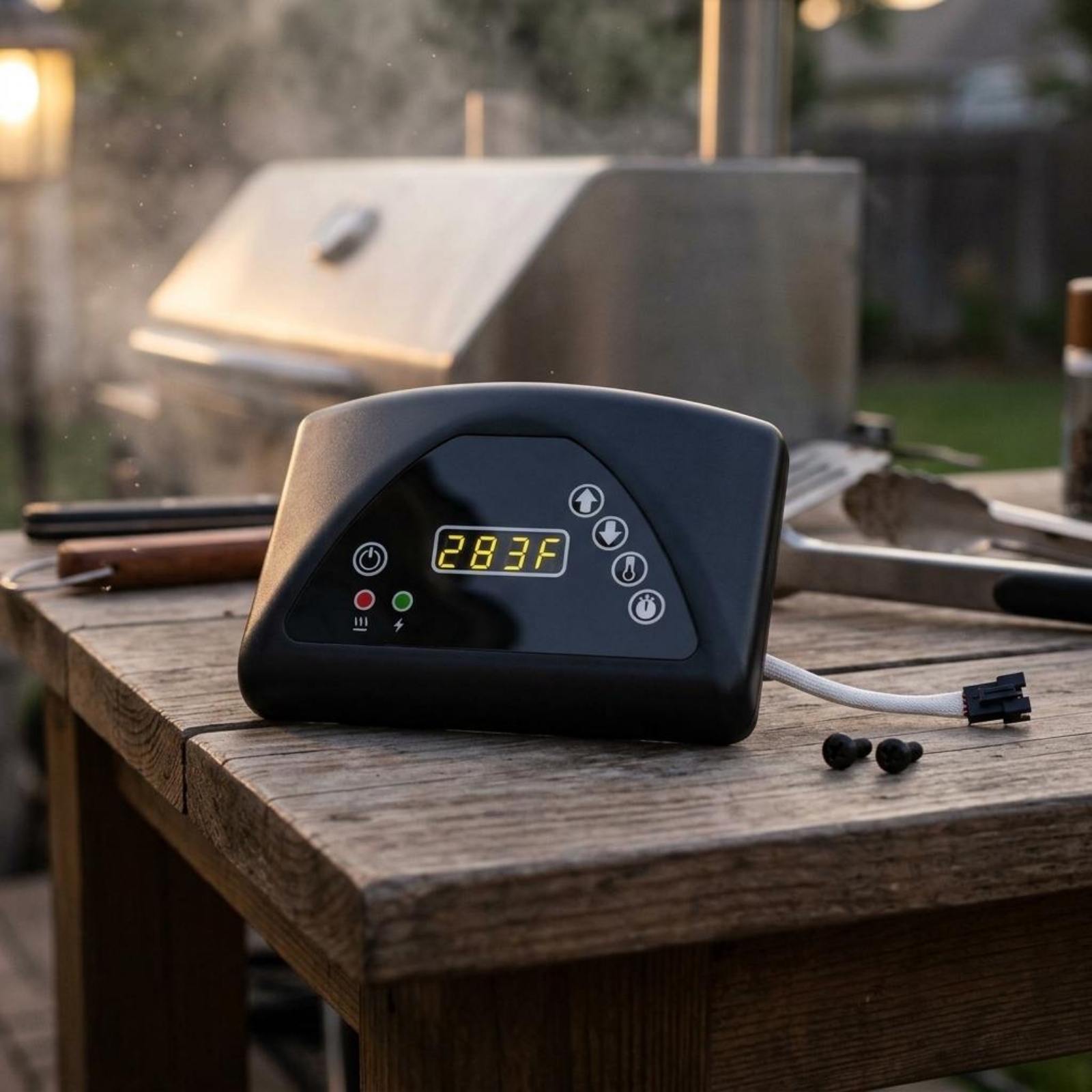 Digitaler Grillcontroller Temperaturgeregelt Digitale Grillsteuerung Digital - Produktbild 1