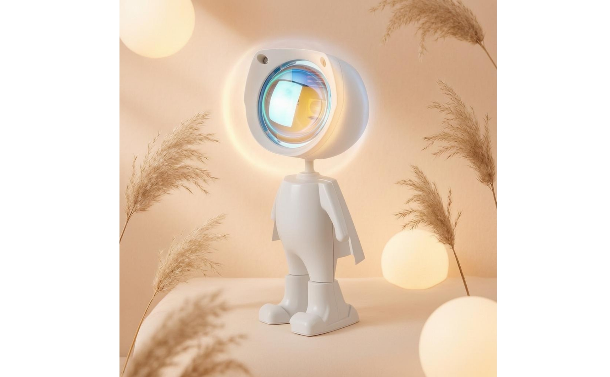 Astronauten-Projektionslampe steckbar Sonnenuntergangs-Projektor für Zimmer
