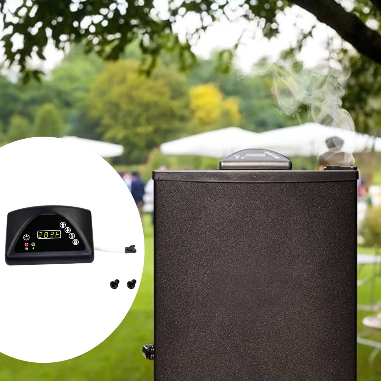 Digitaler Grillcontroller Temperaturgeregelt Digitale Grillsteuerung Digital - Produktbild 4