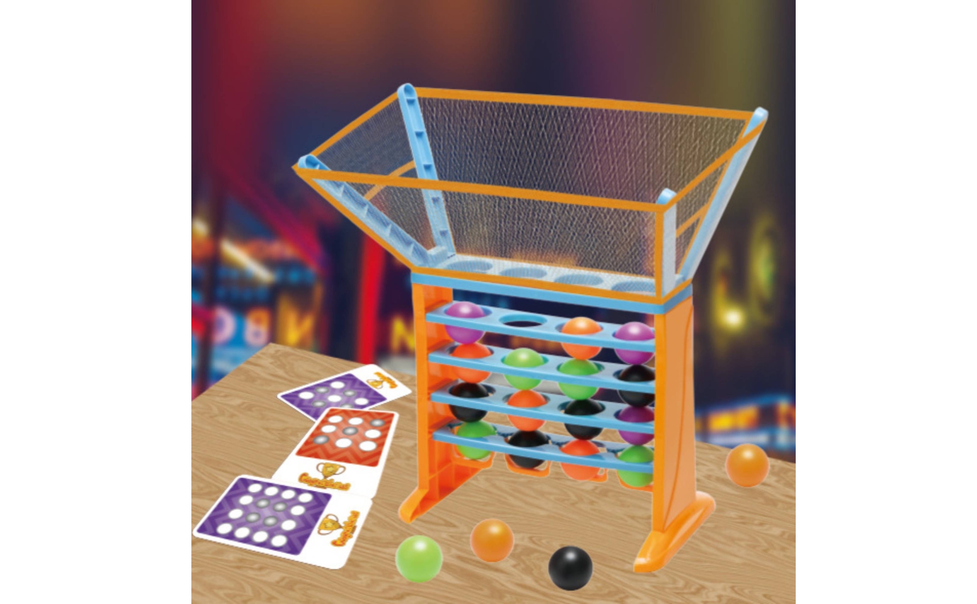 Rebound Ball Strategy Game Parent Child Play Ball Toss Game Fast-Paced for Party