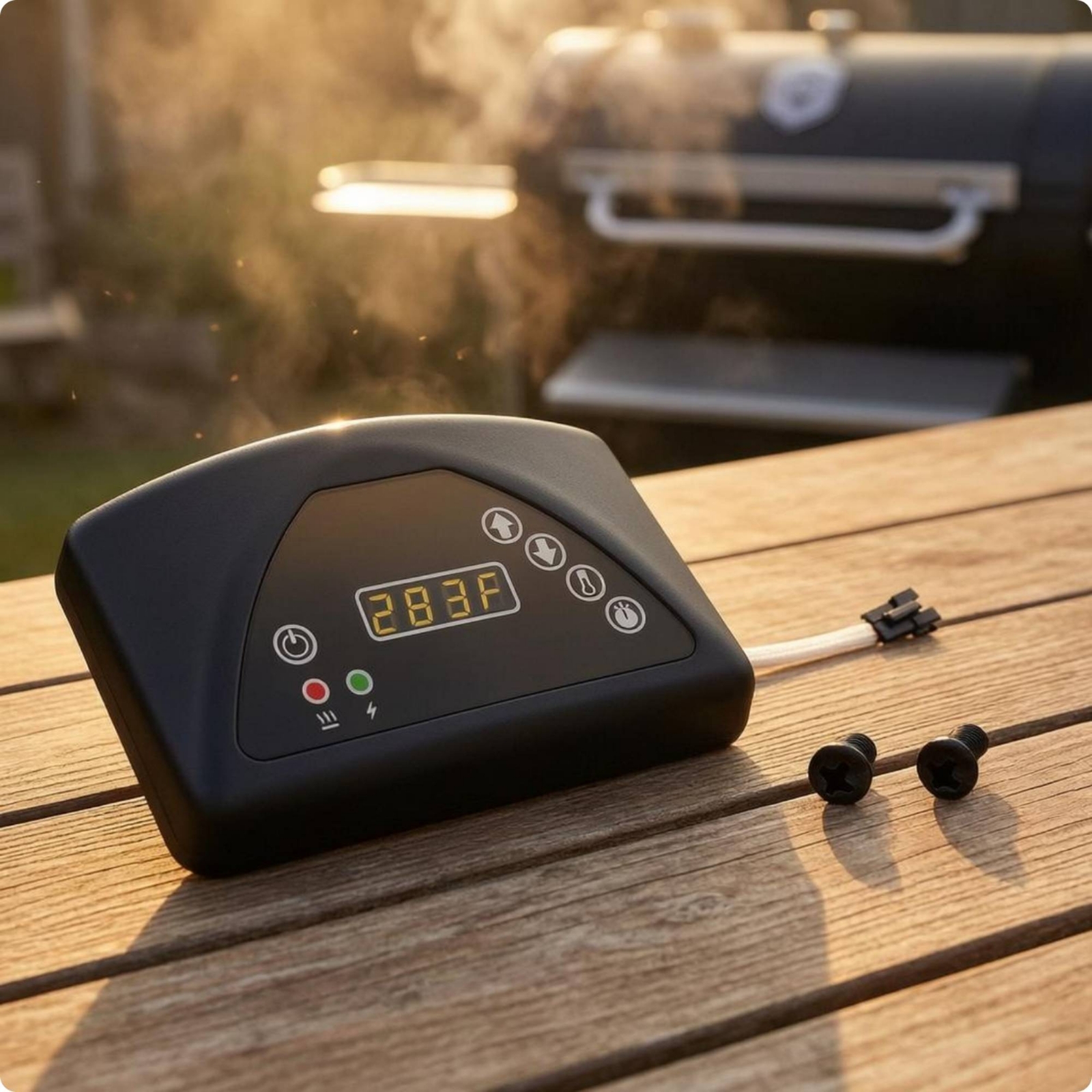 Digitaler Grillcontroller Temperaturgeregelt Digitale Grillsteuerung Digital - Produktbild 3