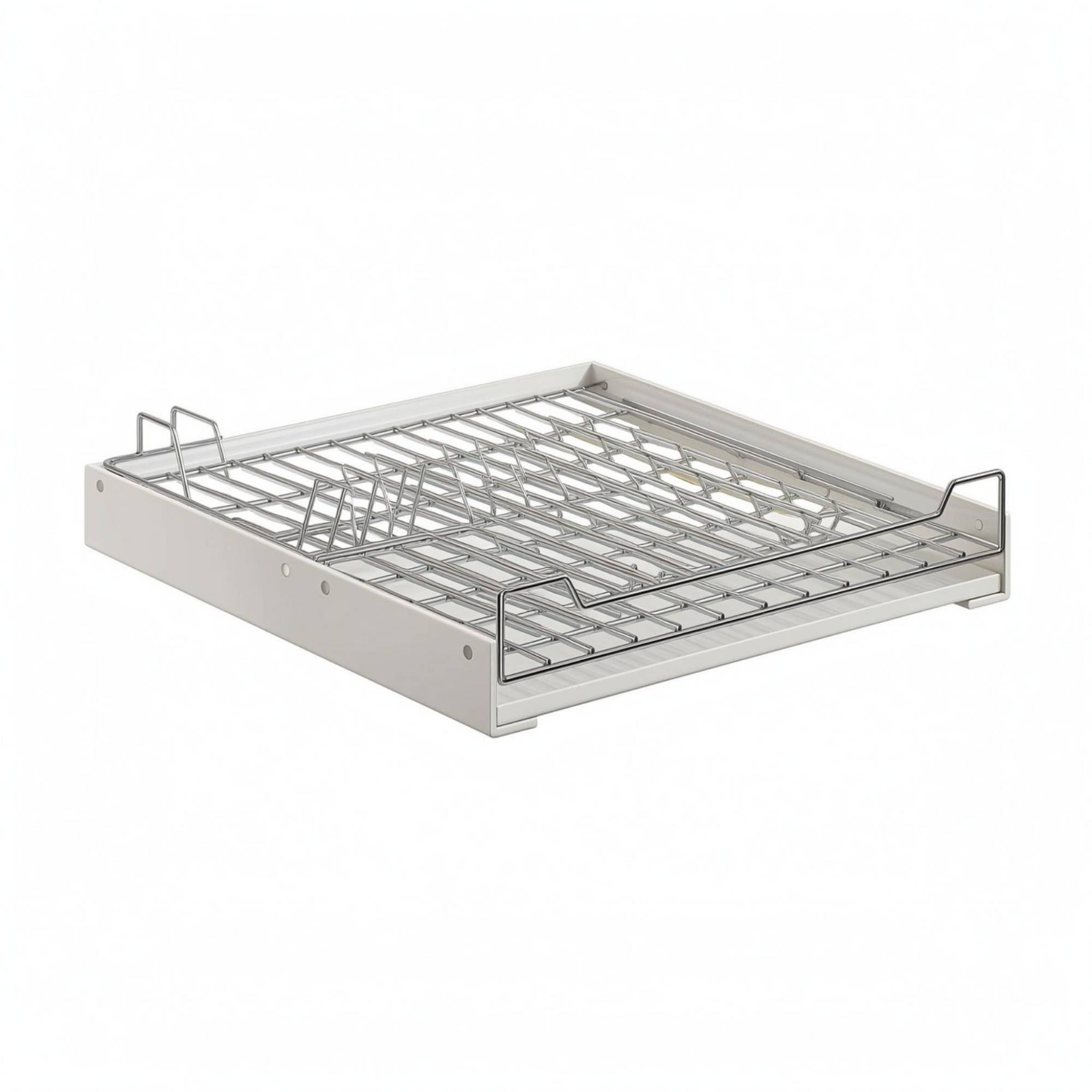 Pull-out Cabinet Rack Space-Saving Sliding Kitchen Drawer for Pantry, Bathroom