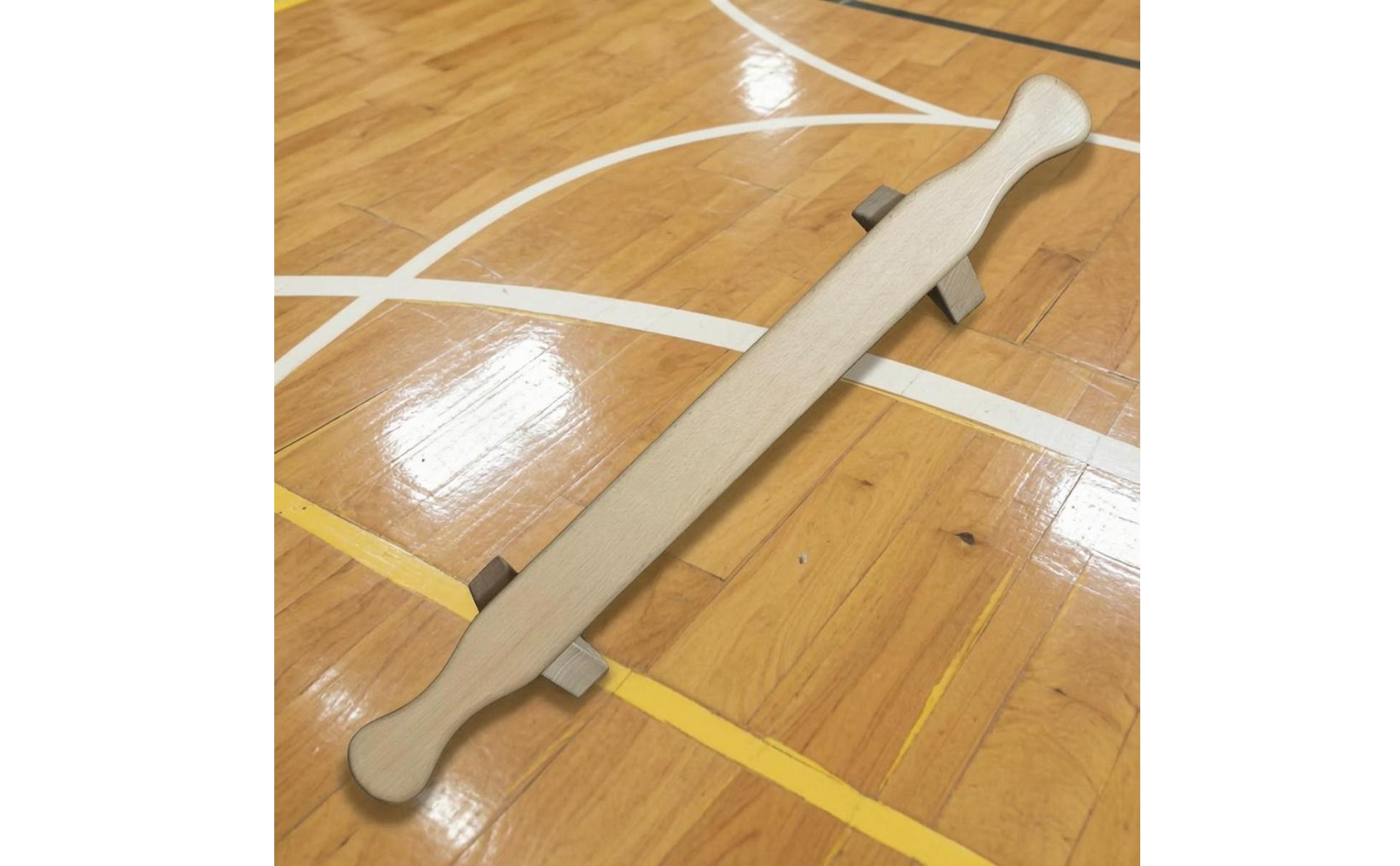 Wooden Exercise Board Unpainted Floor Exercise Board Long Narrow