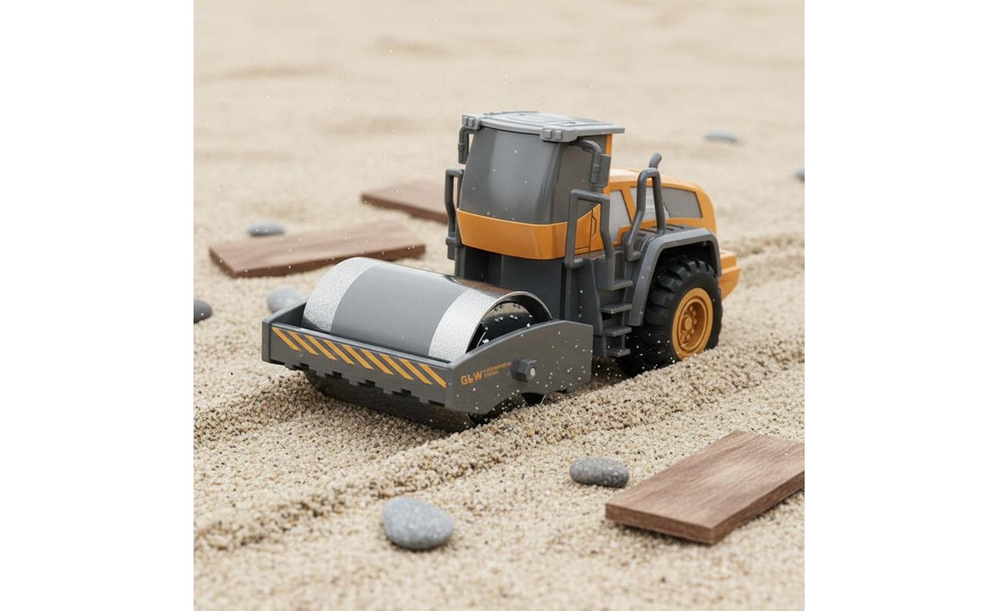 Simulated Tower Crane Tracked Base Crawler Crane Model Movable Hook for Boys