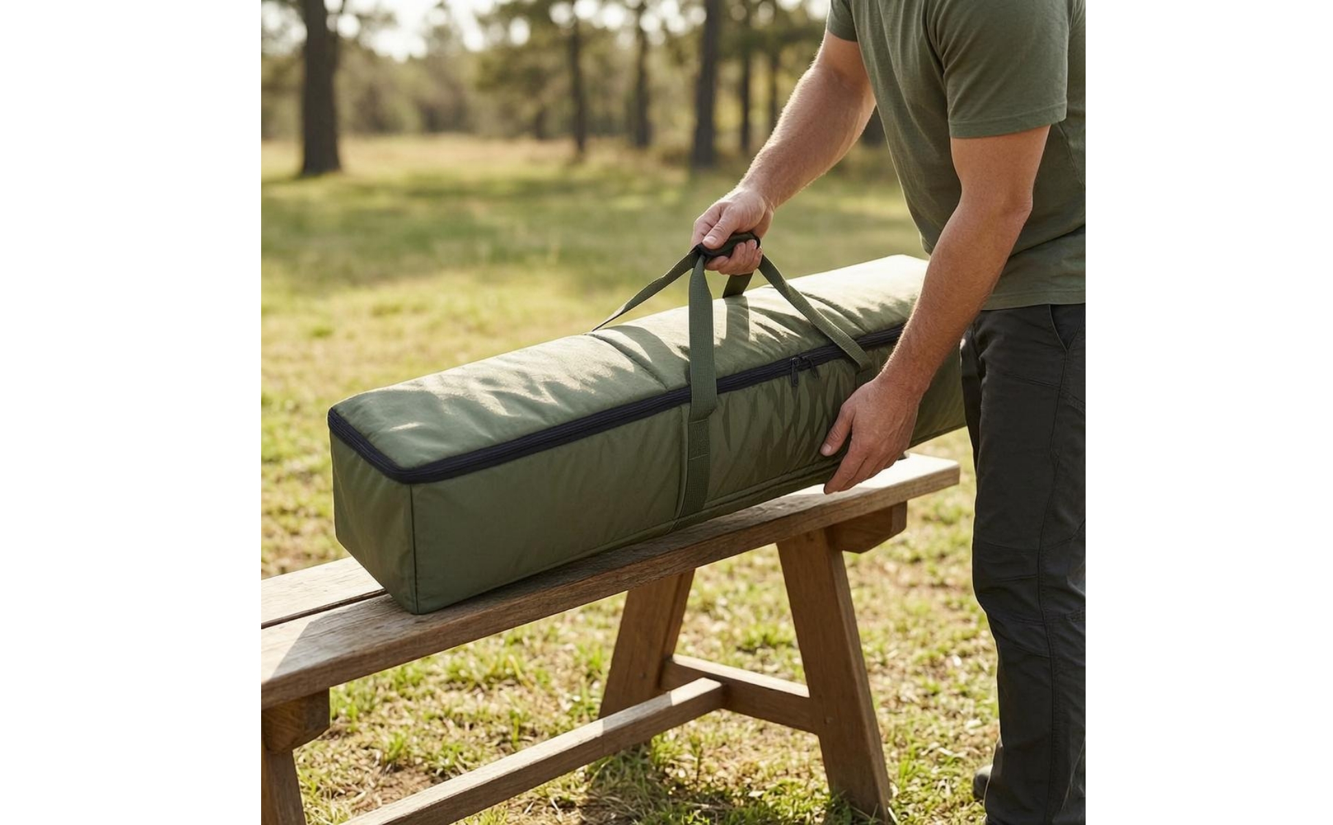 Swinging Bed Storage Bag Oxford Material Padded Swinging Bed Bag Shock-Absorbing