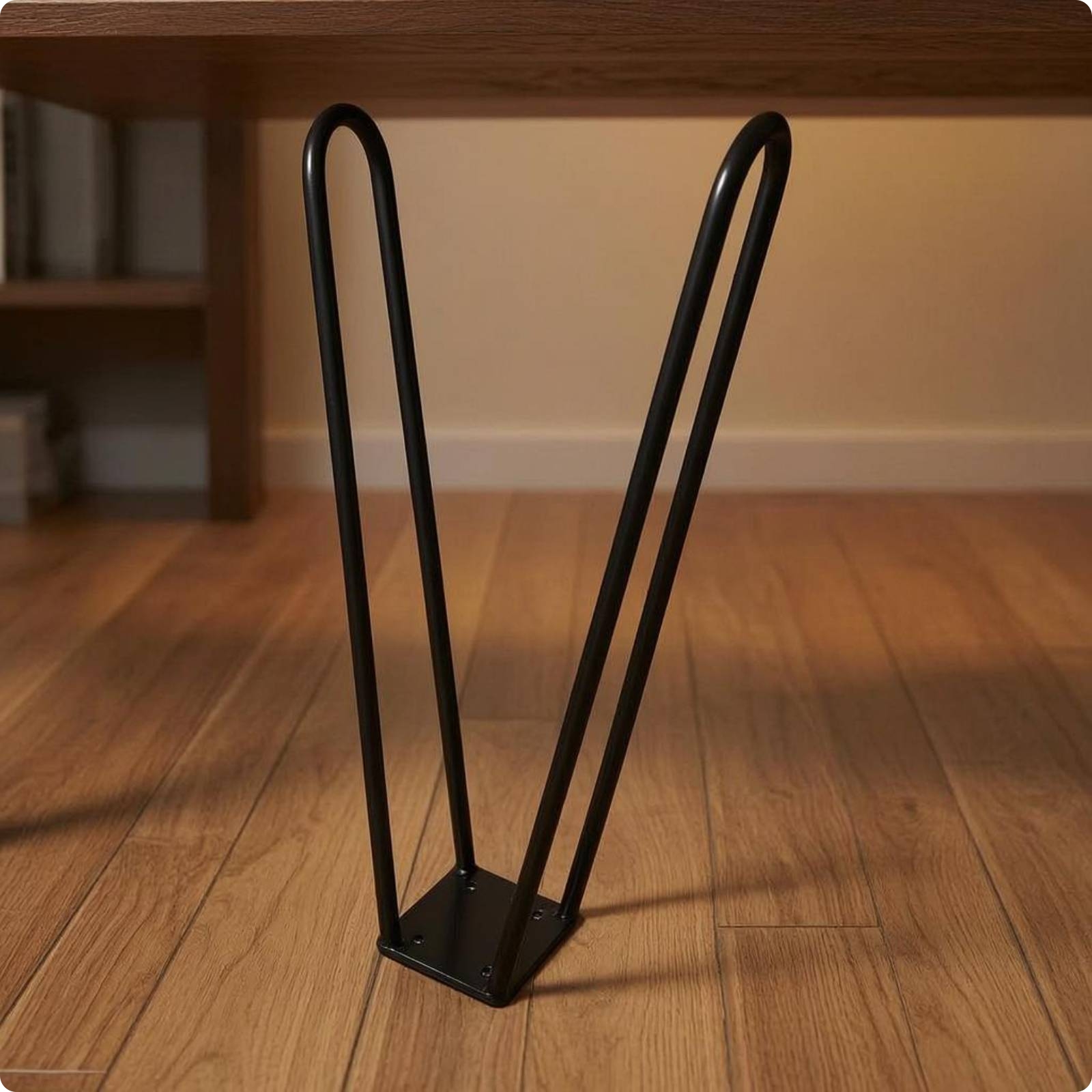 Hairpin Table Leg Bracket Predrilled Holes Hairpin Legs U-Shaped