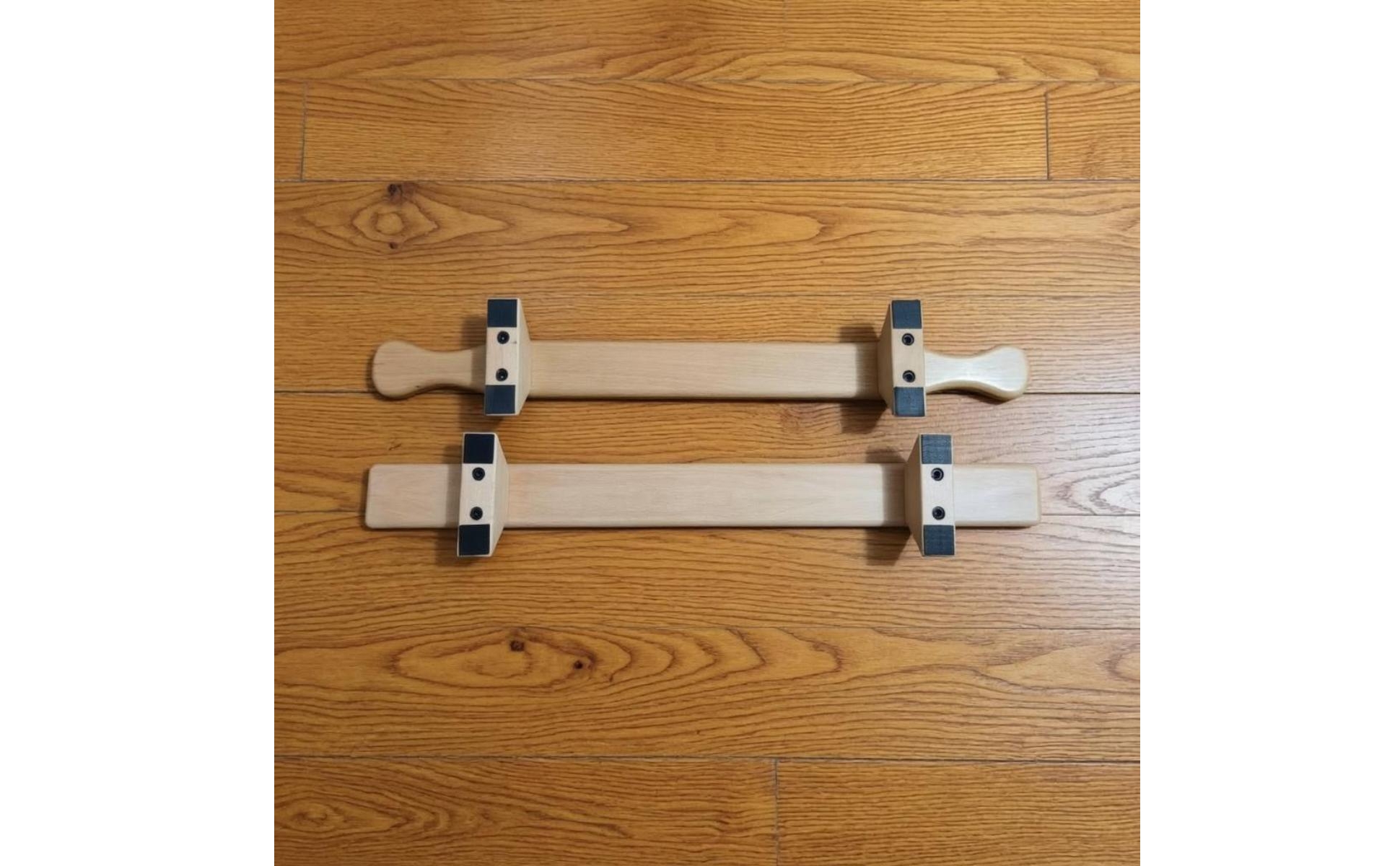 Wooden Exercise Board Unpainted Floor Exercise Board Long Narrow