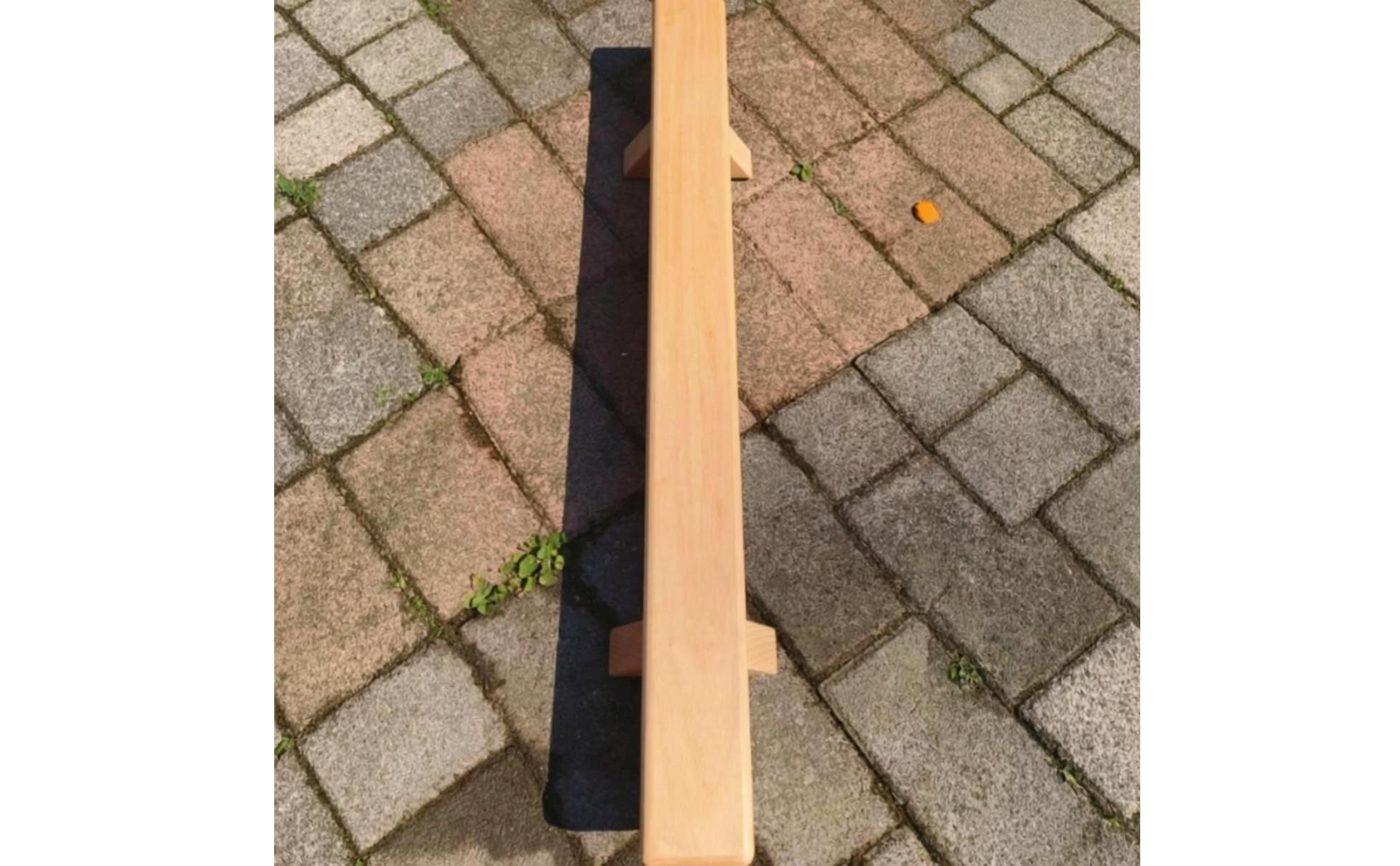 Wooden Exercise Board Unpainted Floor Exercise Board Long Narrow