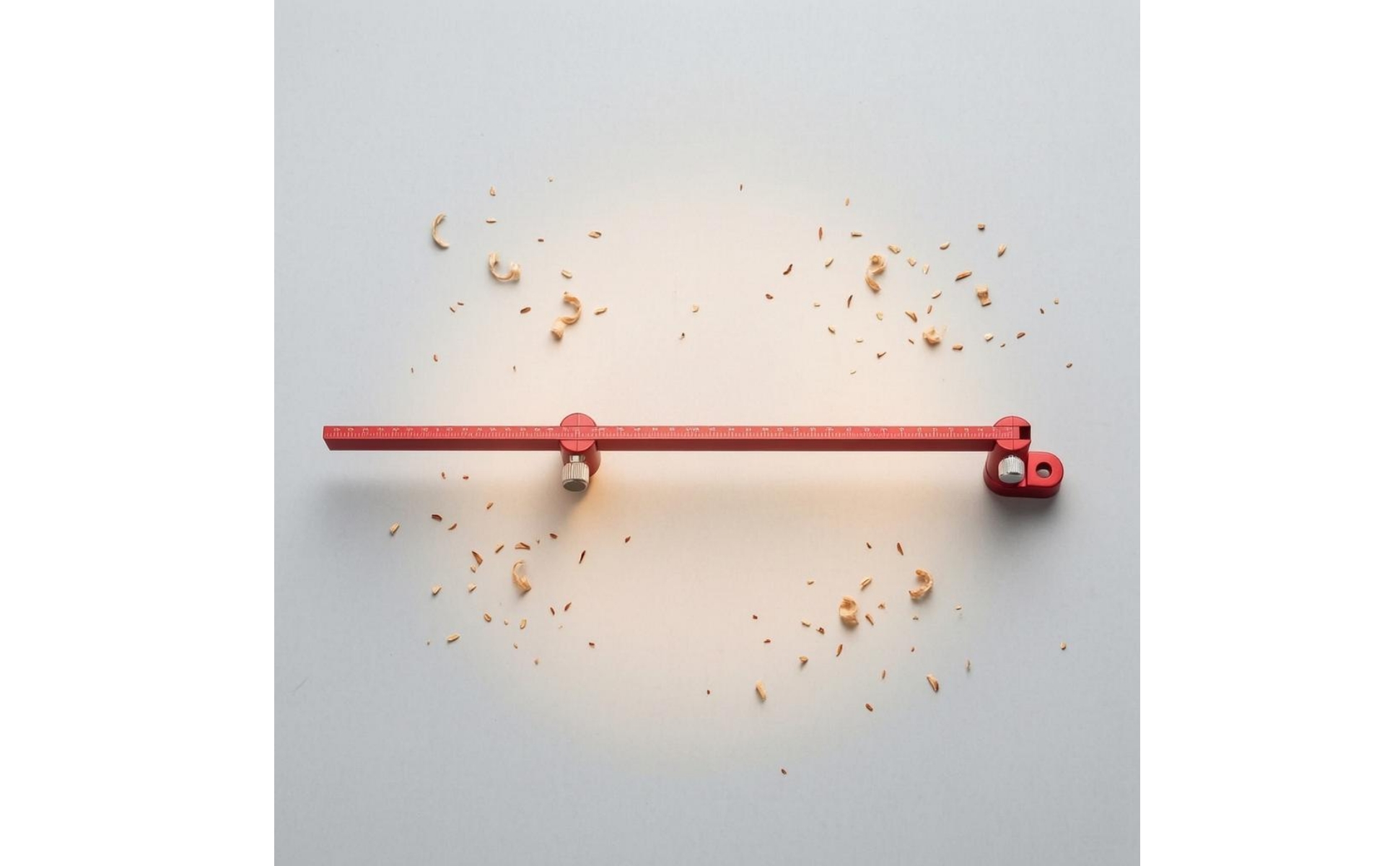 Règle de Traçage de Traçage Réglable 30 Cm Traceuse Circulaire Axe Central