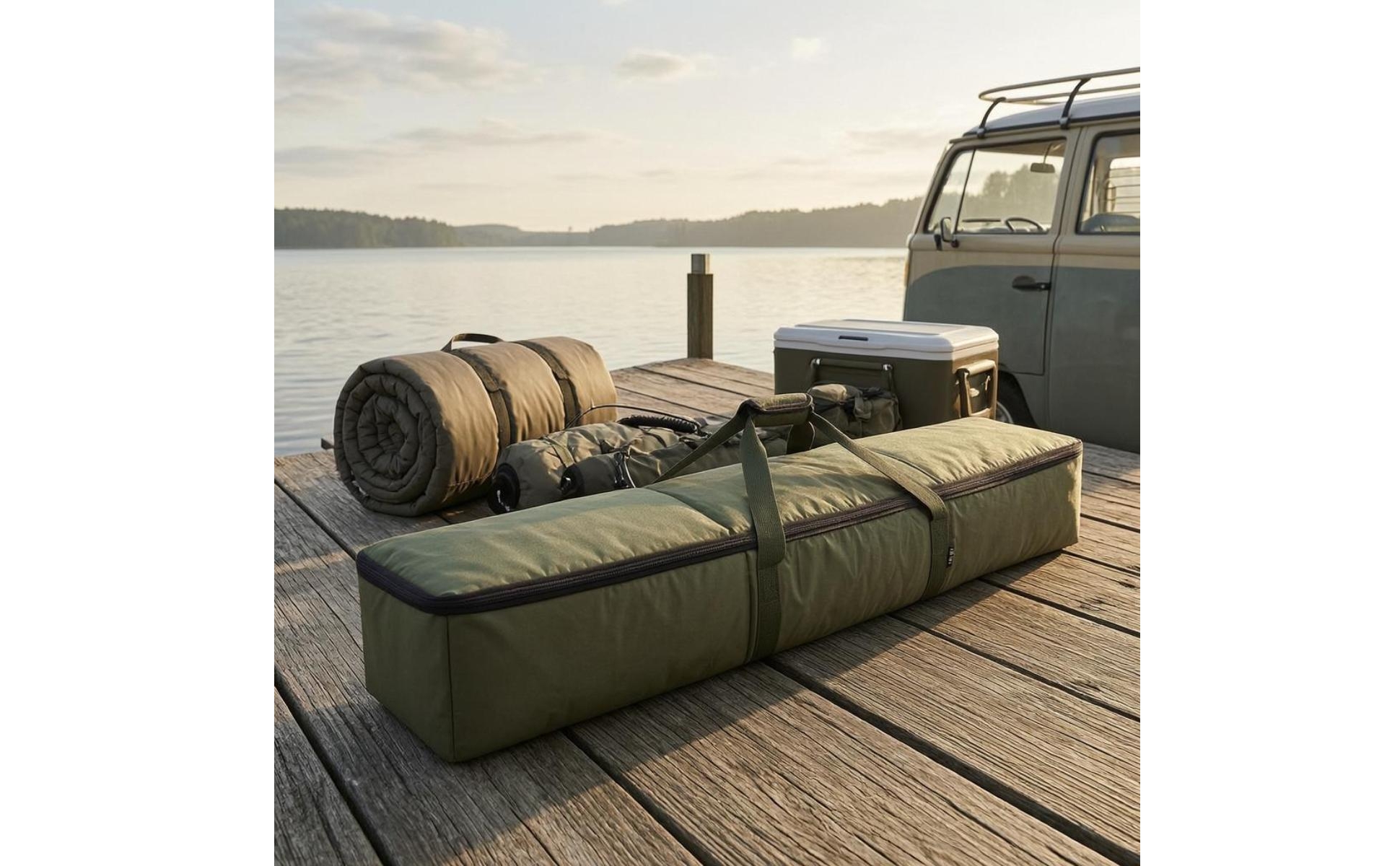 Swinging Bed Storage Bag Oxford Material Padded Swinging Bed Bag Shock-Absorbing