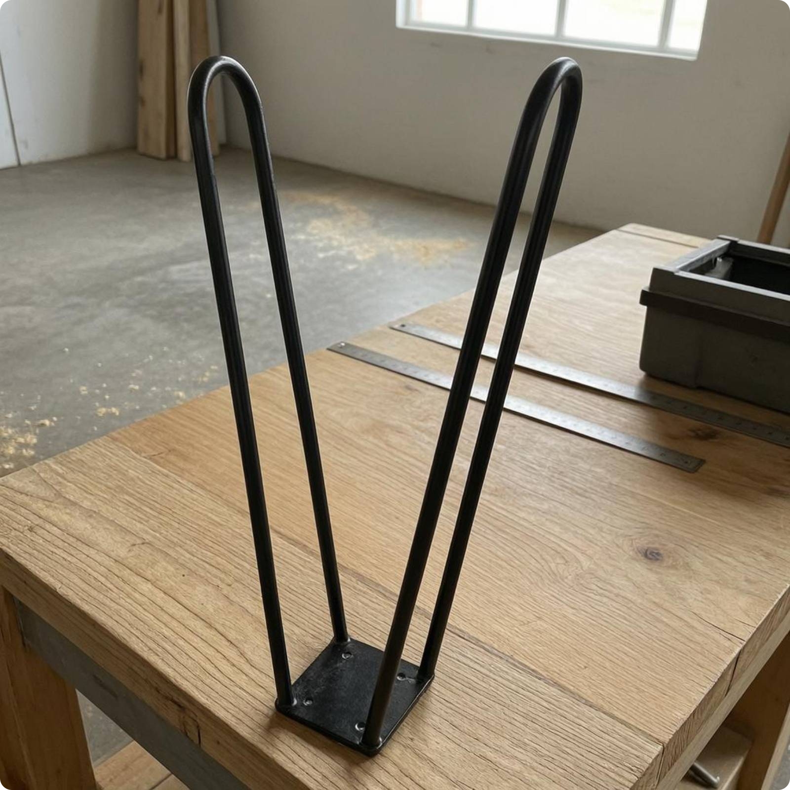 Hairpin Table Leg Bracket Stable Hairpin Legs Heavy Duty