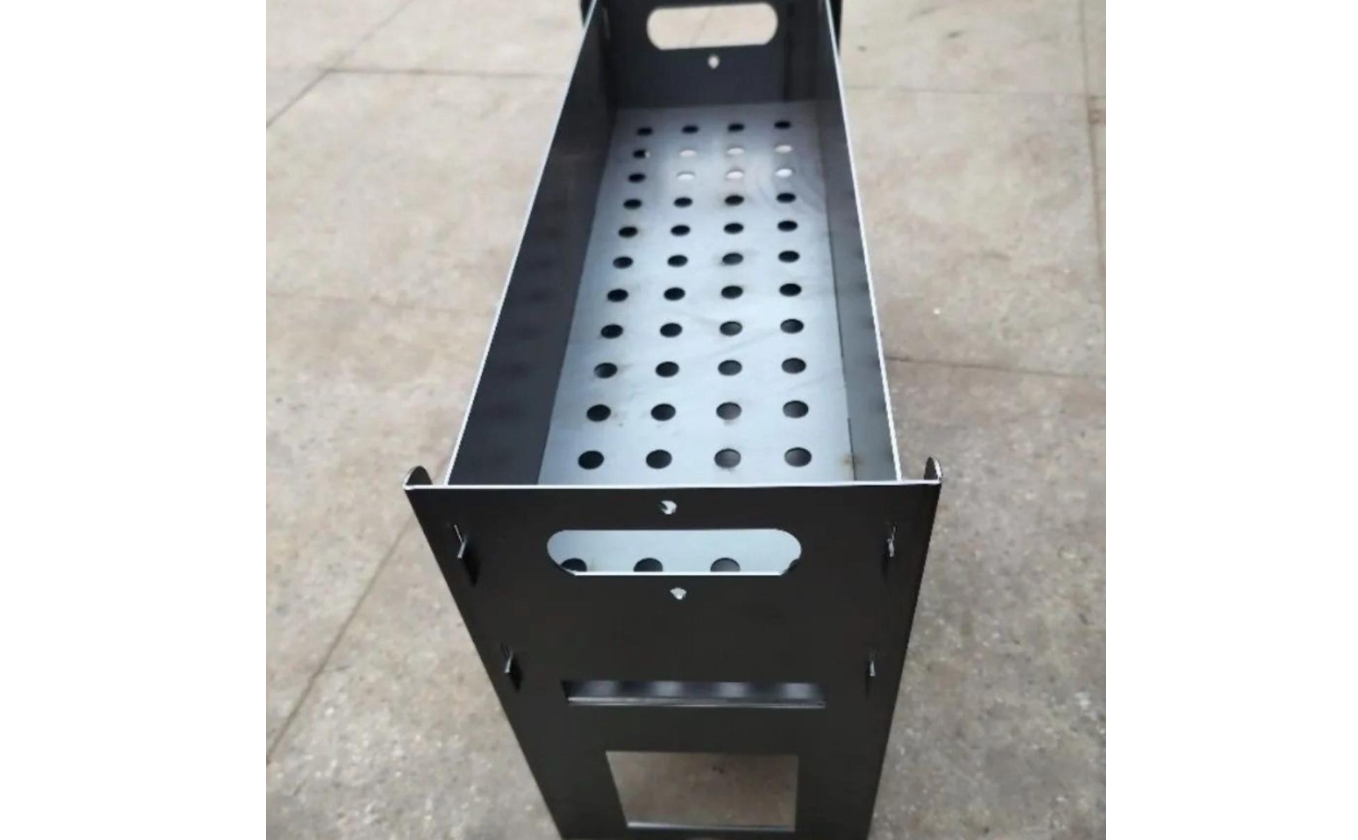 Portable Briquette Cooker Folding Flat-Packed Cooker Easy Assembly