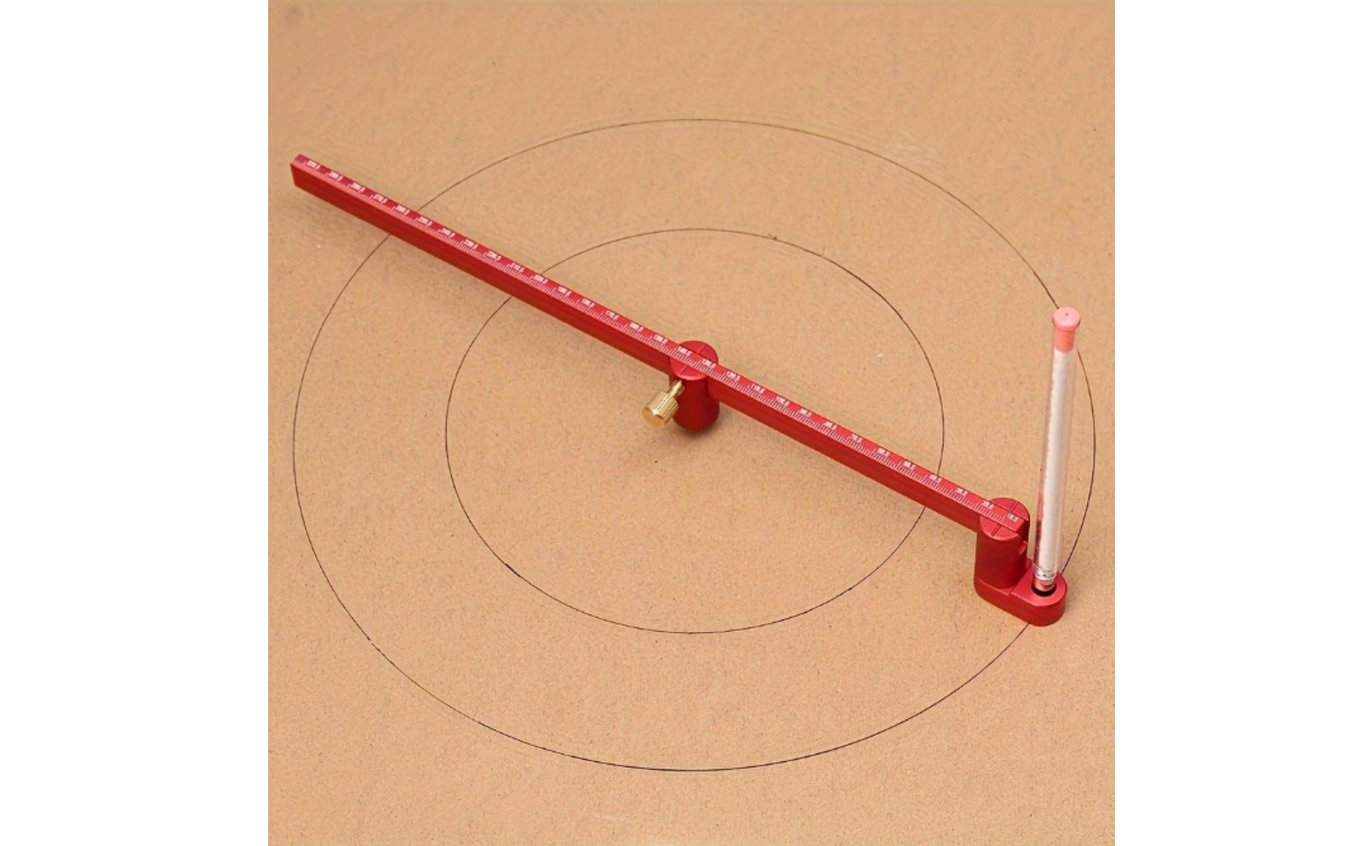 Règle de Traçage de Traçage Réglable 30 Cm Traceuse Circulaire Axe Central