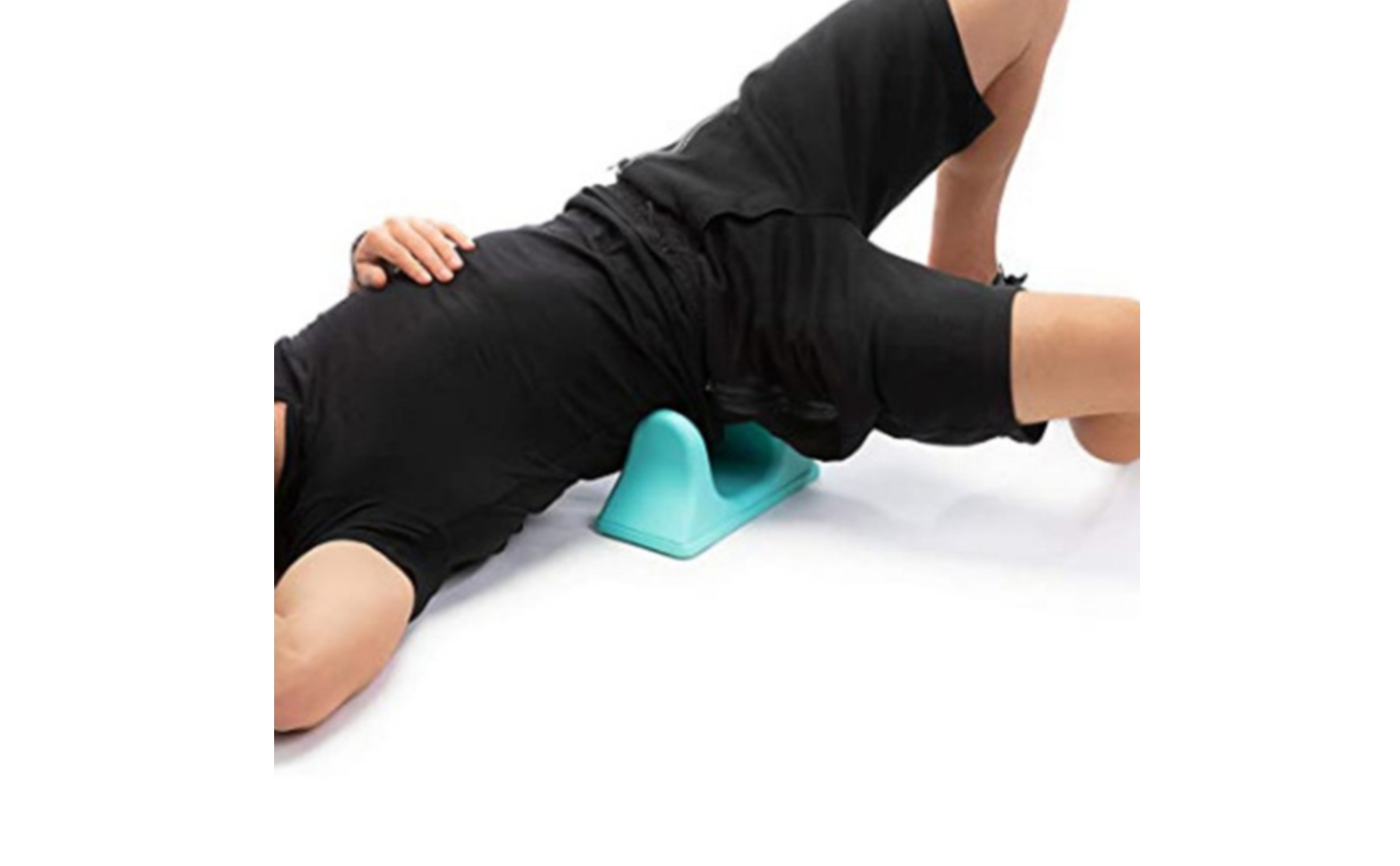 U-Shaped Massage Support Tool Glossy Molded Plastic Massage Support Seamless