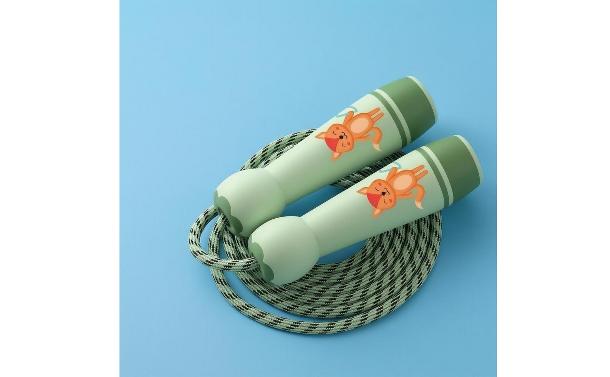 Children's Jump Rope Cartoon Handle Beginner Jump Rope Handheld Grips