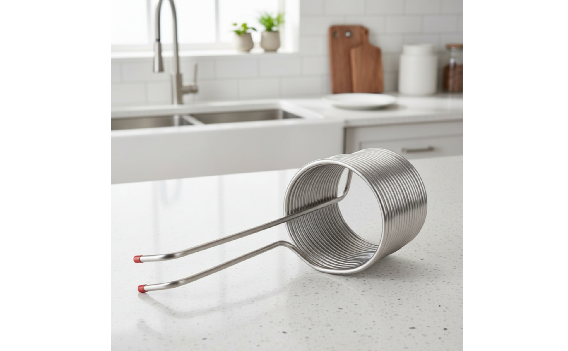Coil Wort Chiller Rapid Chilling Stainless Steel Wort Chiller 3/8 Inch Tube